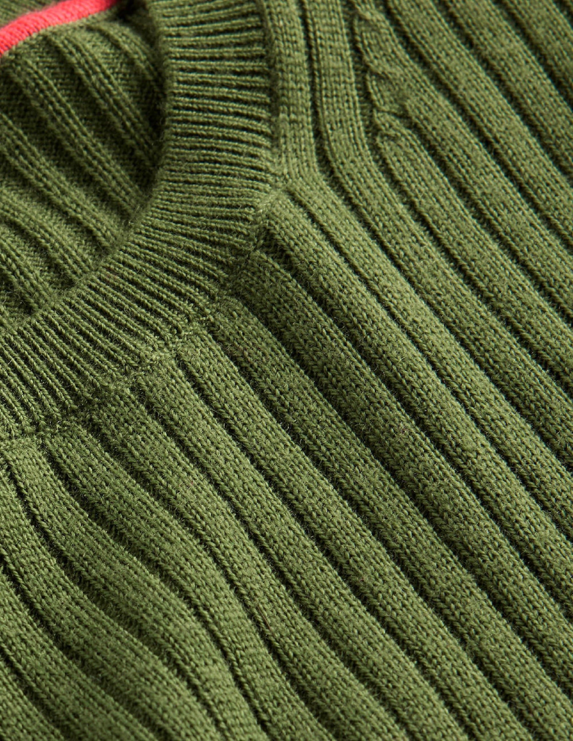 Pull côtelé en laine mérinos-Garde forestier - Image 6