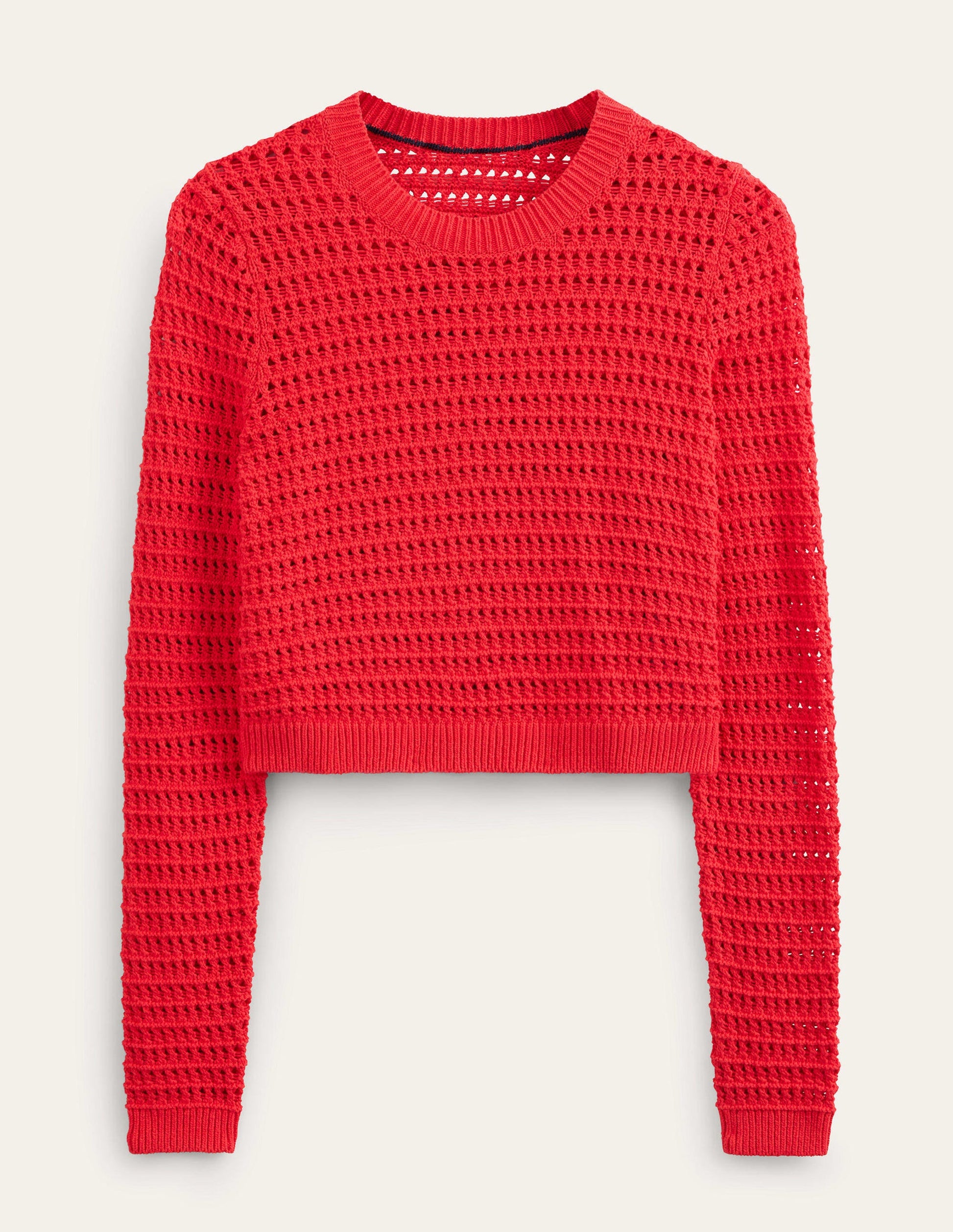Pull court en crochet-Rouge haut risque-5