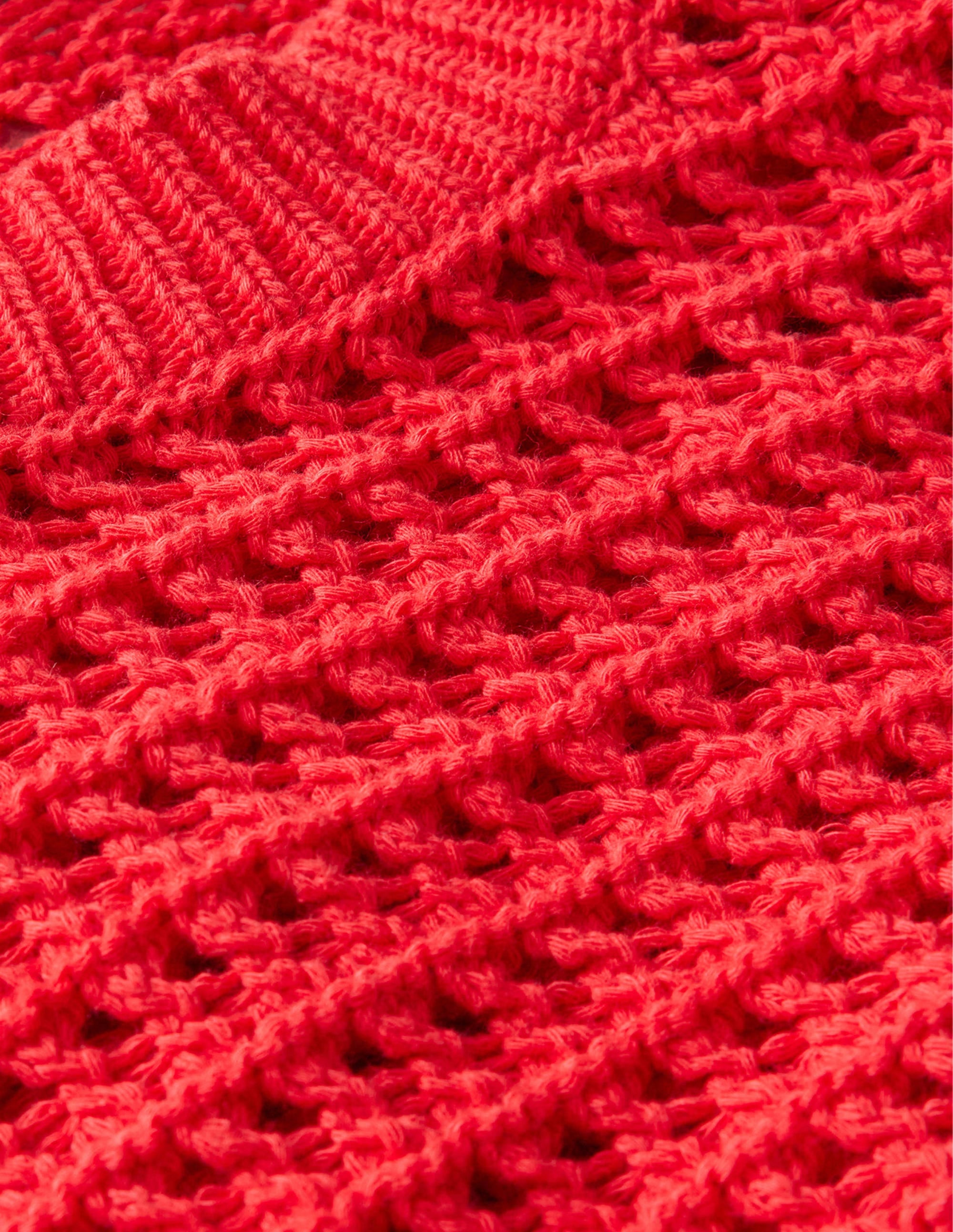 Pull court en crochet-Rouge haut risque - Image 6