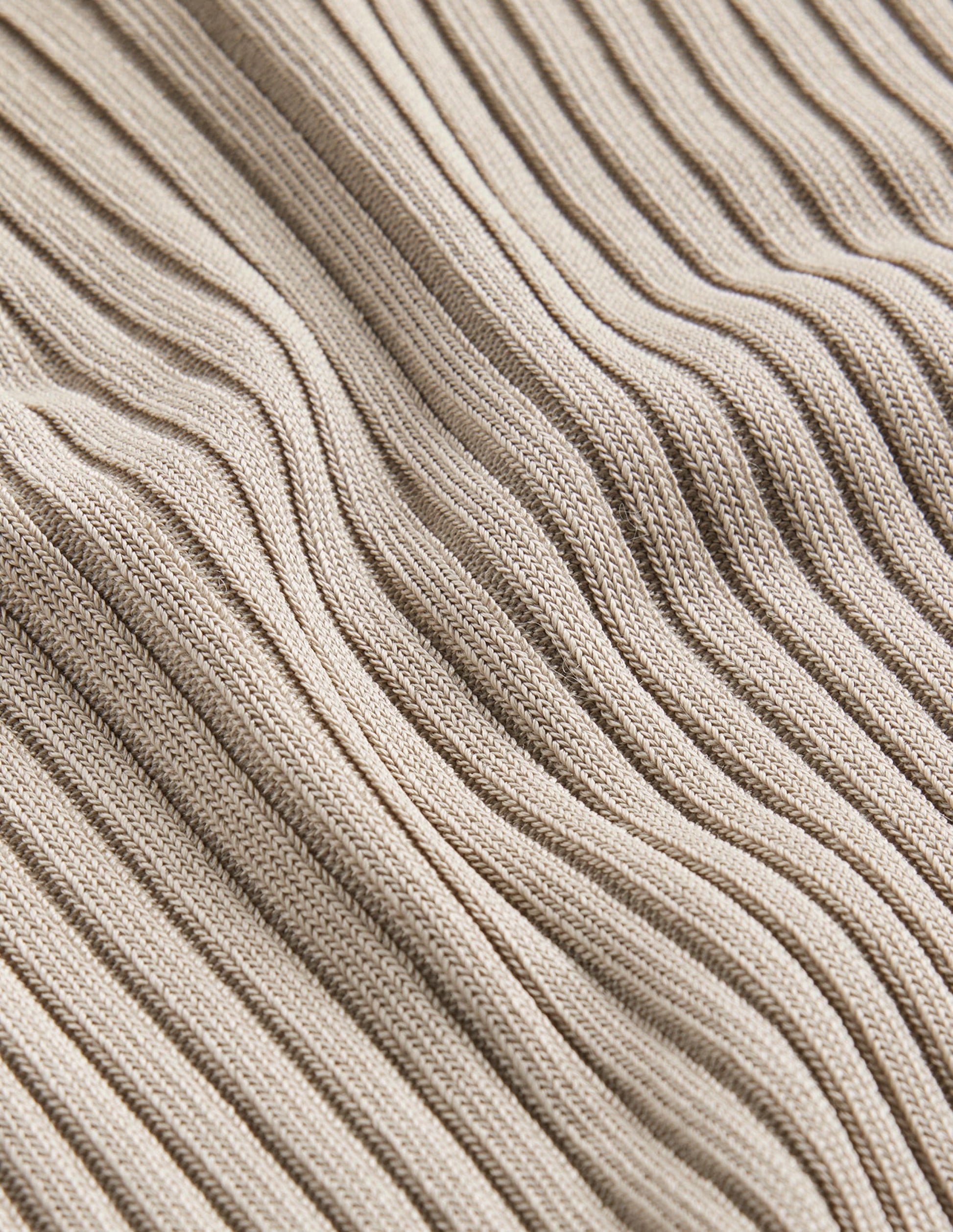 Gerippter Pullover mit U-Boot-Ausschnitt-Steingrau-6