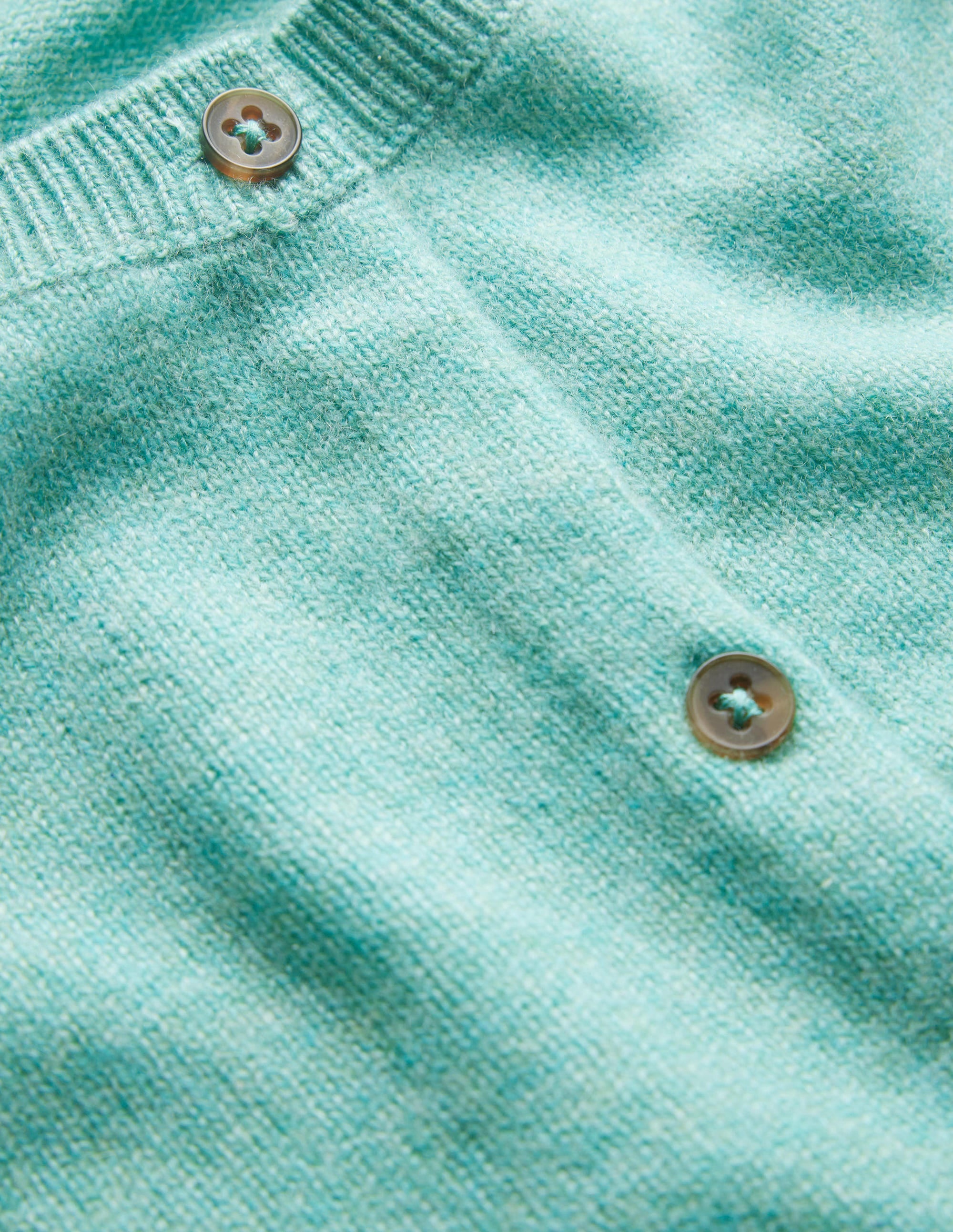 Kurze Strickjacke aus Kaschmir mit Rundhalsausschnitt-Indischer Ozean - Image 6