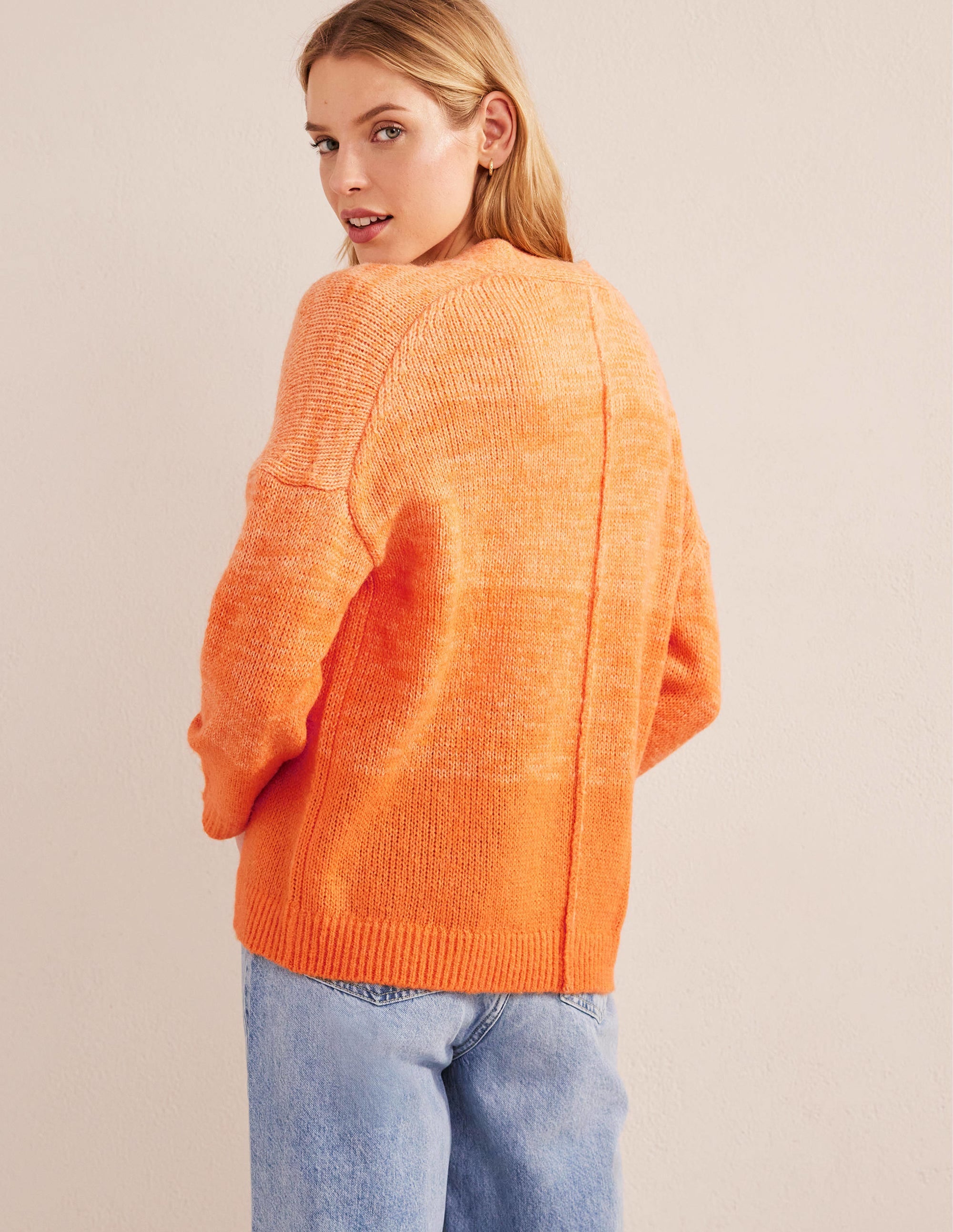 Gilet duveteux-Dégradé orange - Image 3