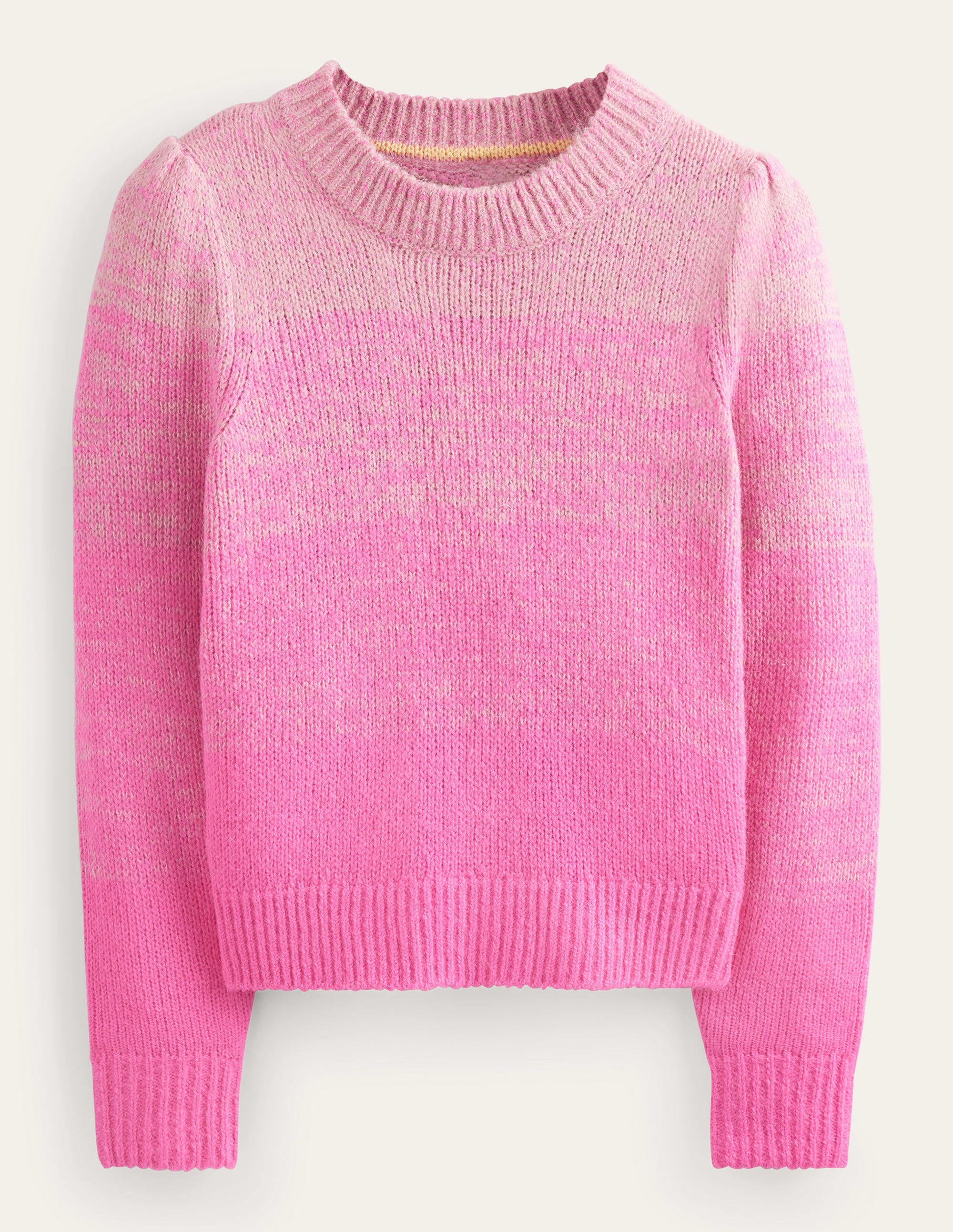 Flauschiger Pullover-Rosa, Farbverlauf - Image 6