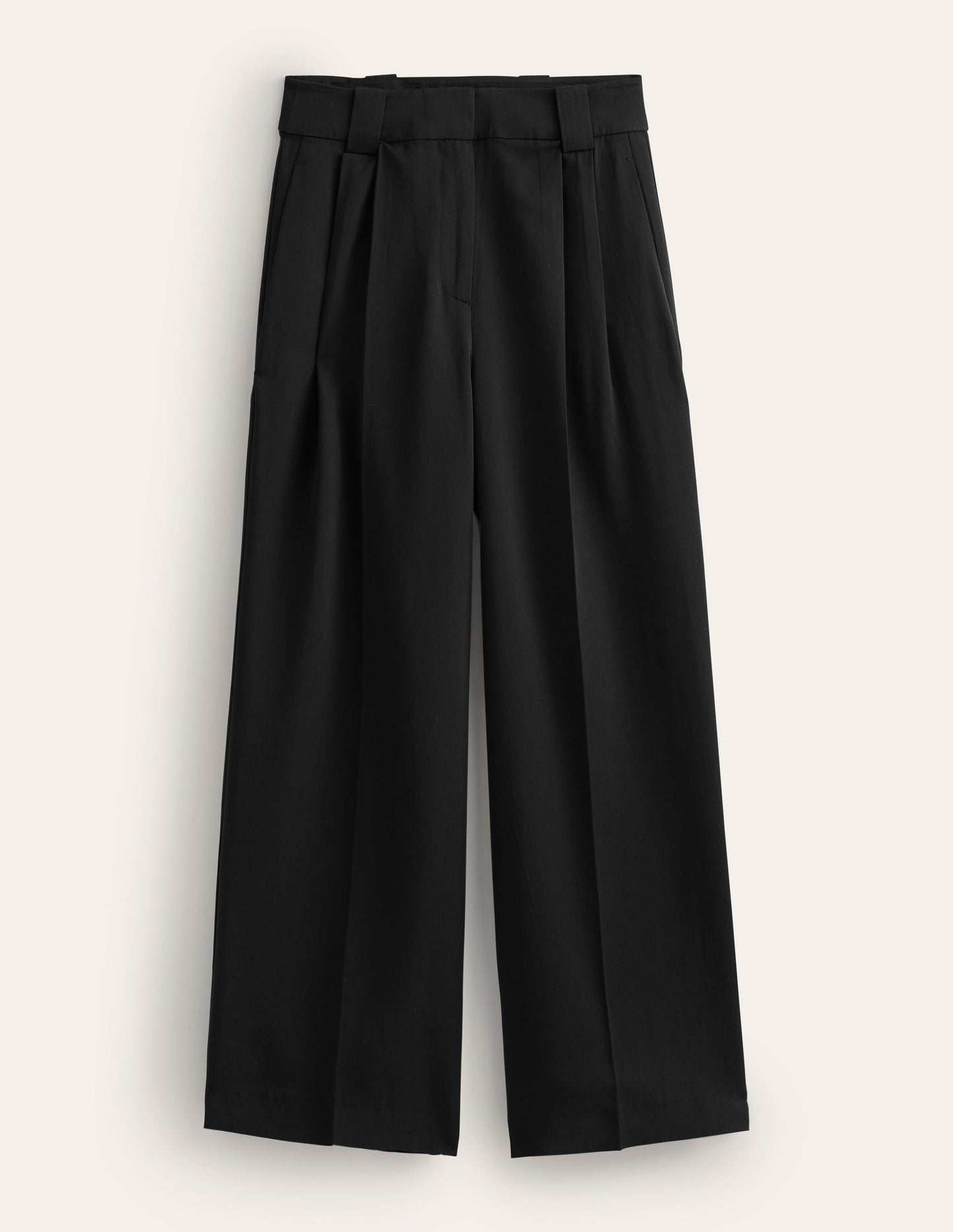 Islington Hose mit weitem Bein-Schwarz