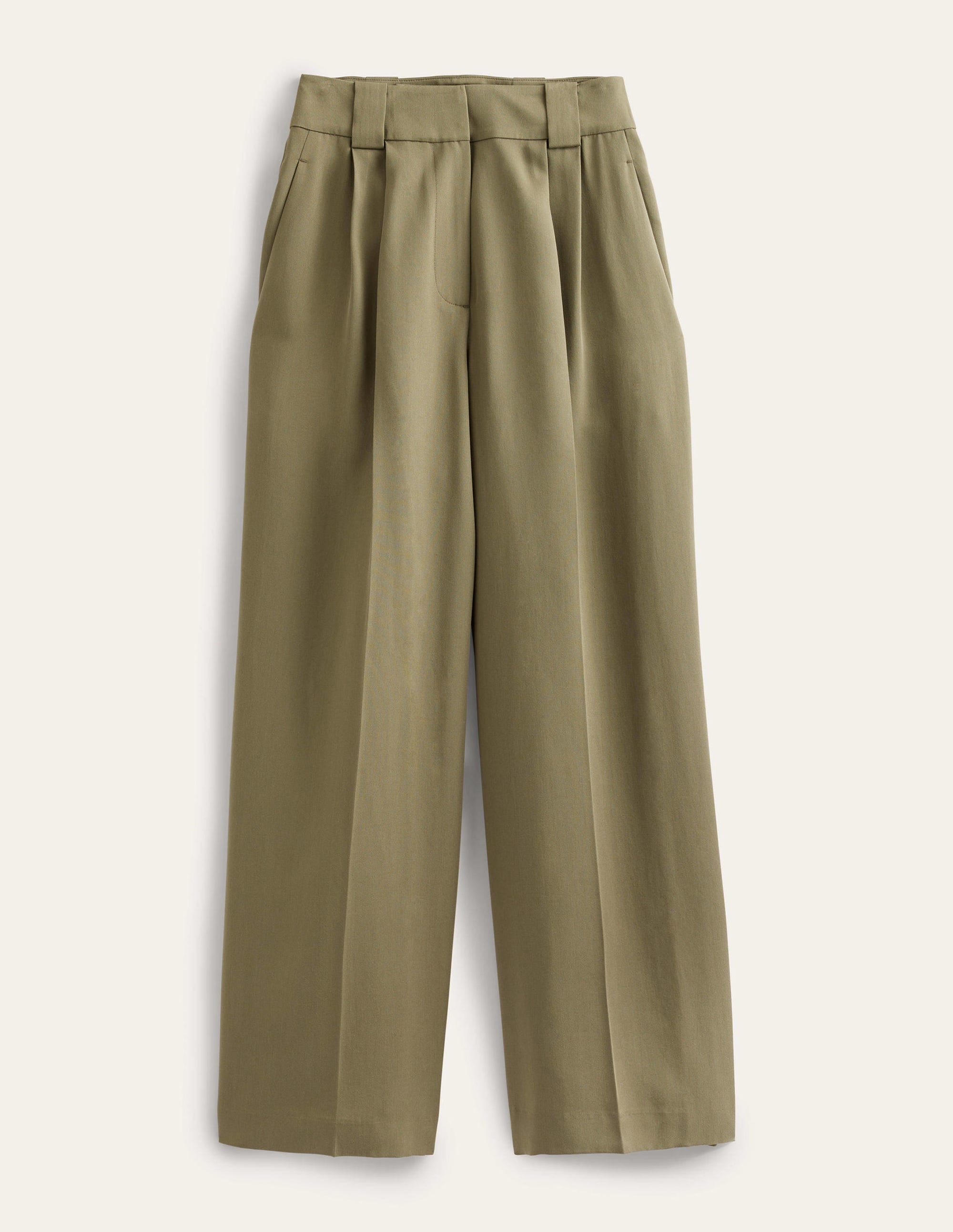 Islington Hose mit weitem Bein-Dezentes Khaki - Image 5