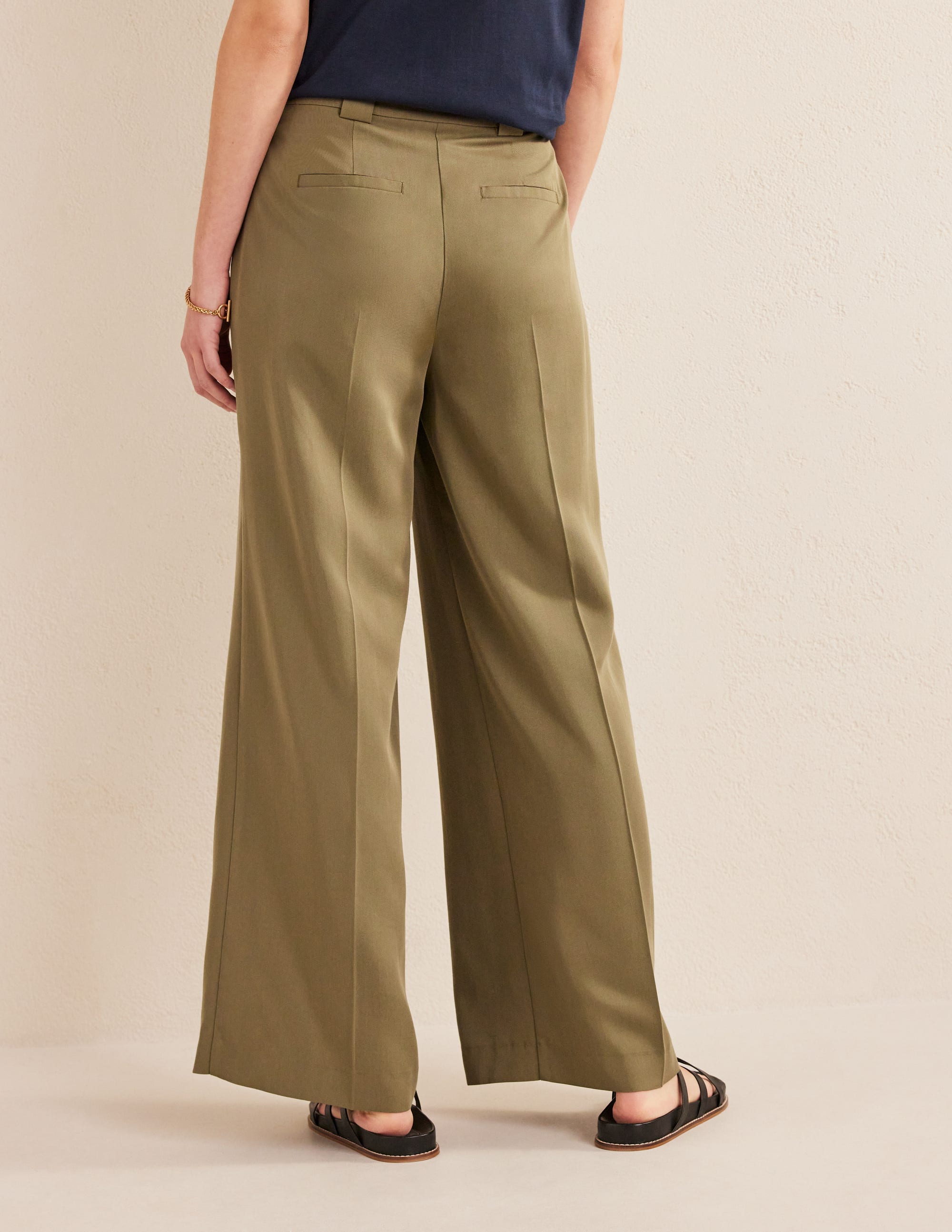 Islington Hose mit weitem Bein-Dezentes Khaki - Image 3