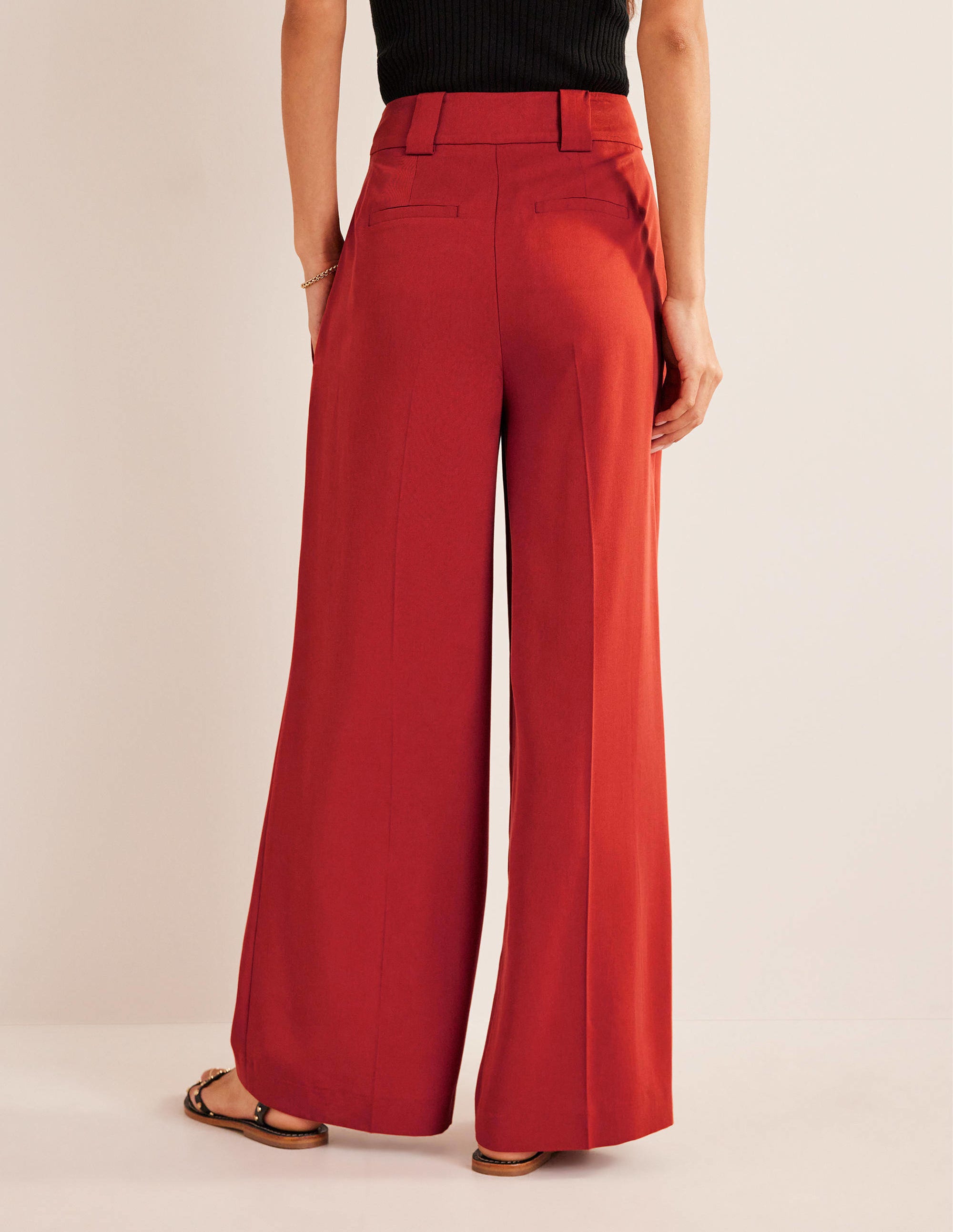 Islington Hose mit weitem Bein-Tomatenrot - Image 3