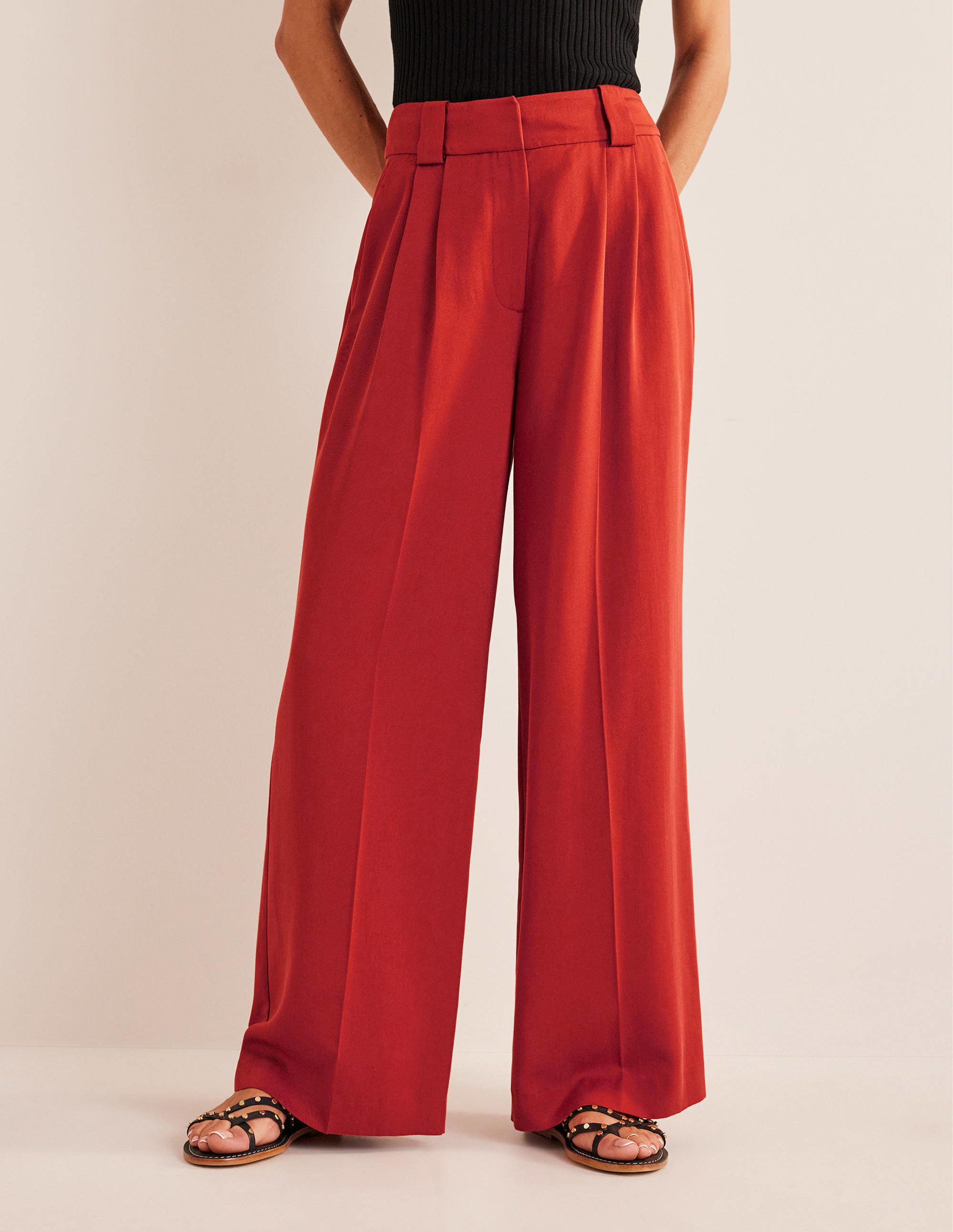 Islington Hose mit weitem Bein-Tomatenrot - Image 4