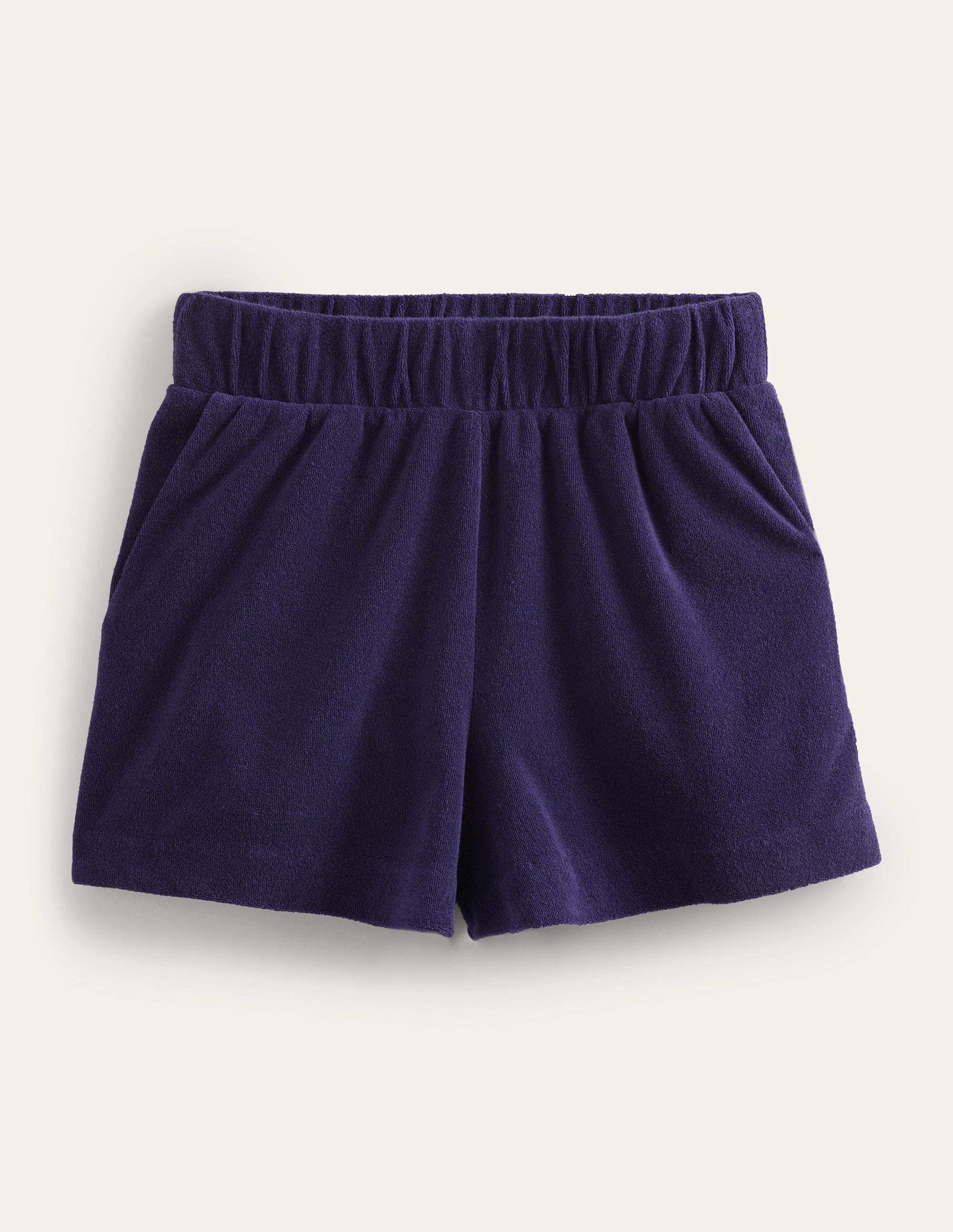 Short en éponge-Bleu de Prusse - Image 5