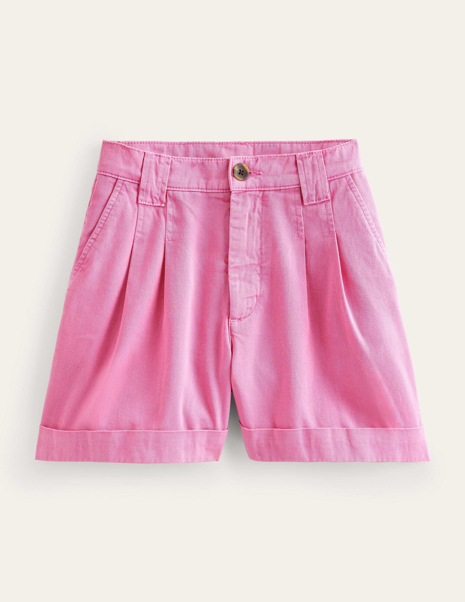 Lässige Baumwollshorts-Pflaumenblüte-5