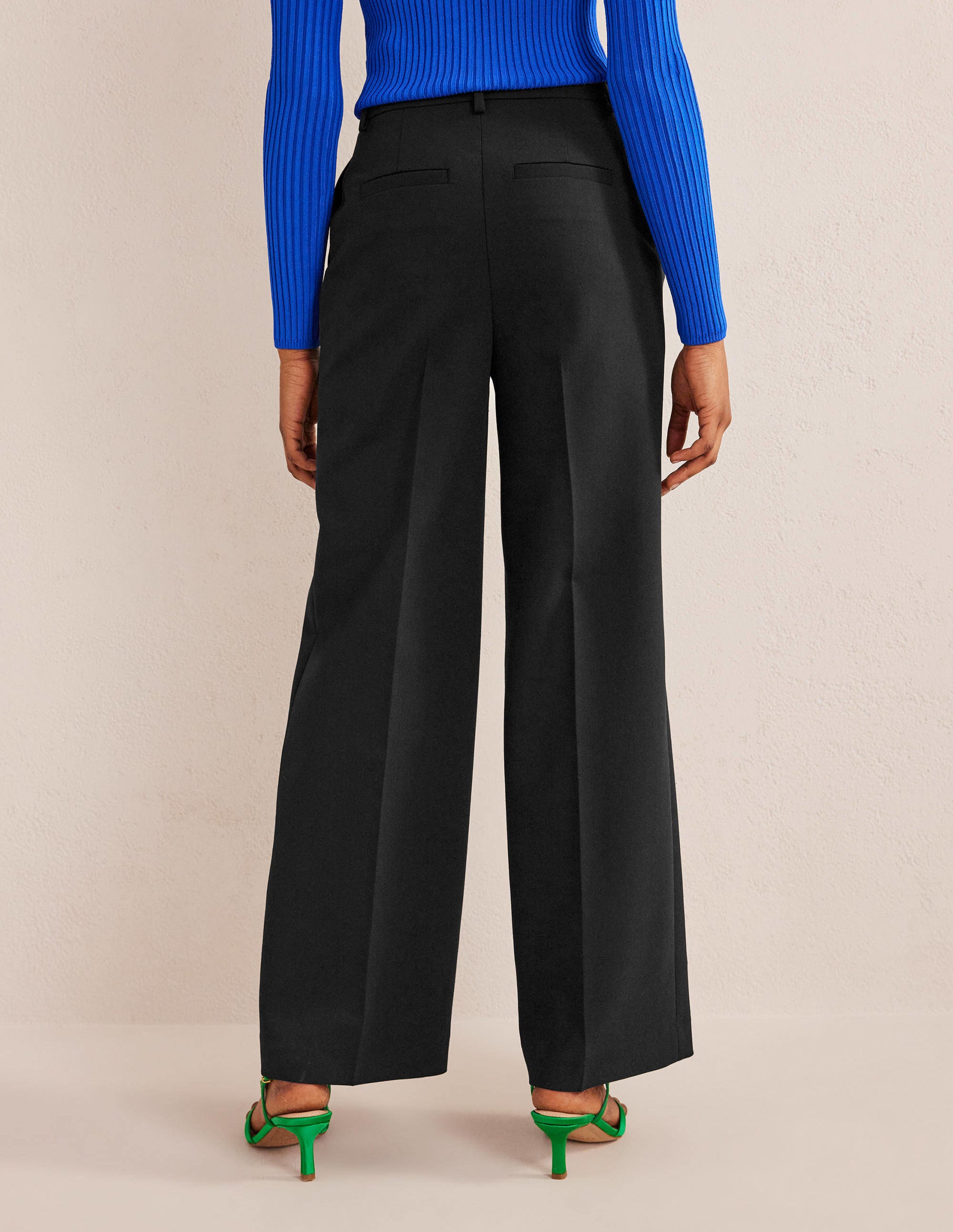 Pantalon large Westbourne-Noir - Image 3