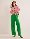 Pantalon large Westbourne-Abeille verte