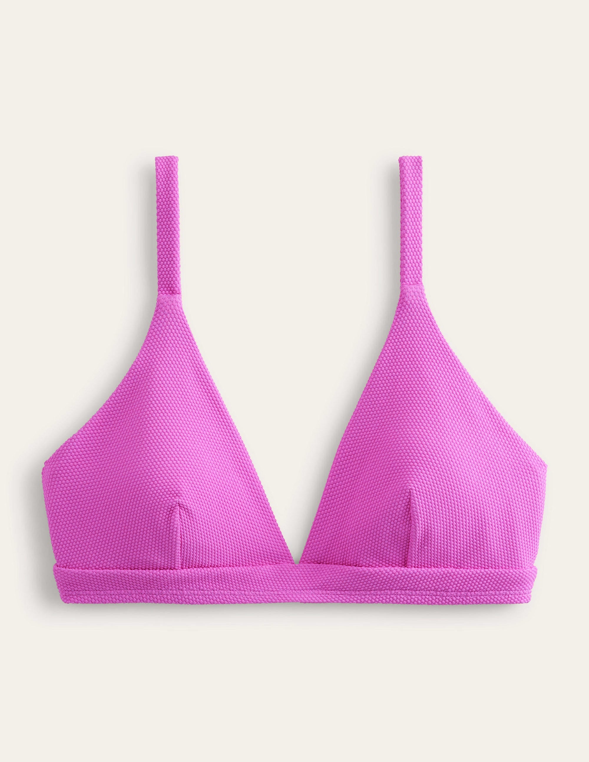 Haut de bikini col V Arezzo-Rayon de miel rose extraordinaire - Image 8