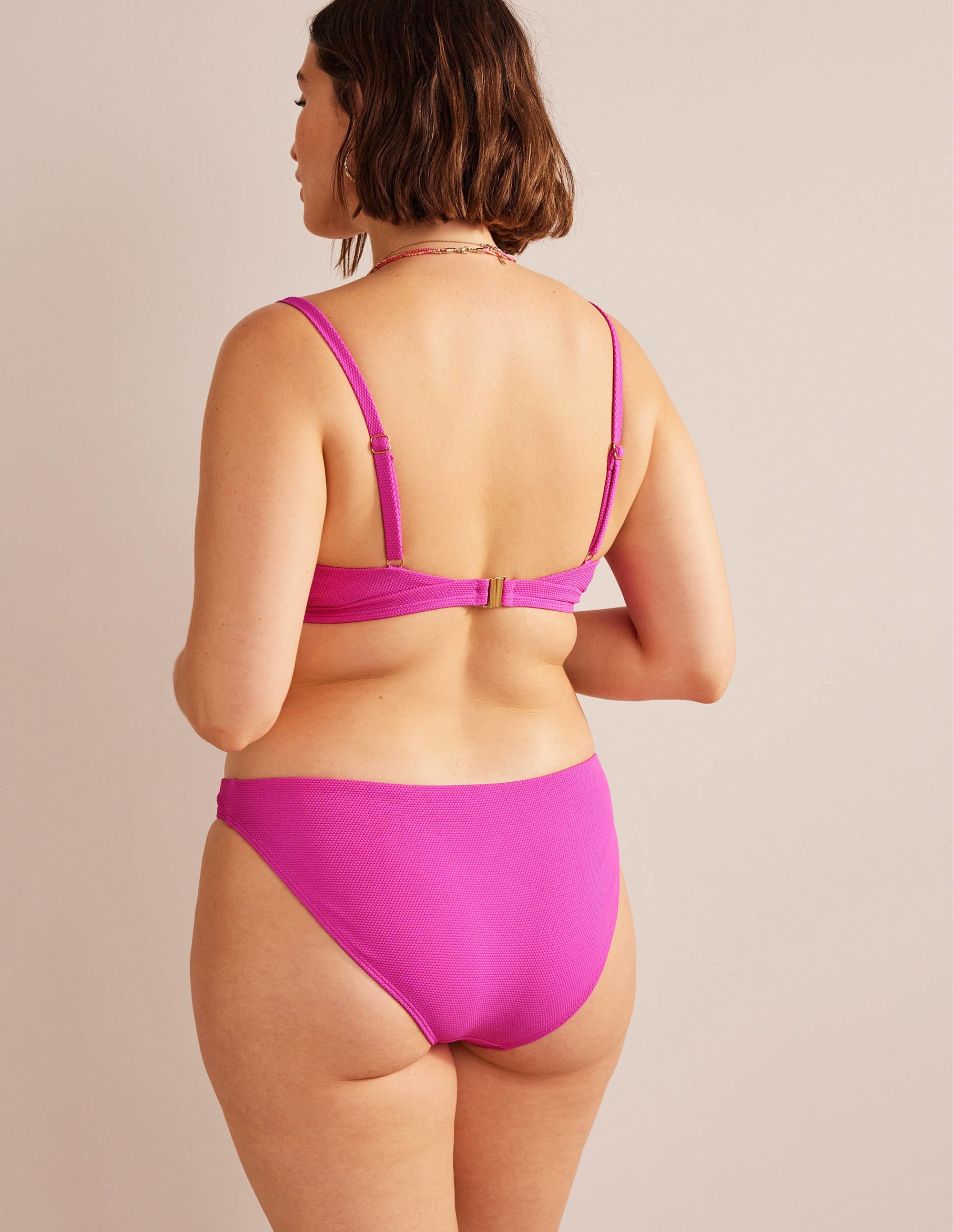Haut de bikini col V Arezzo-Rayon de miel rose extraordinaire - Image 6