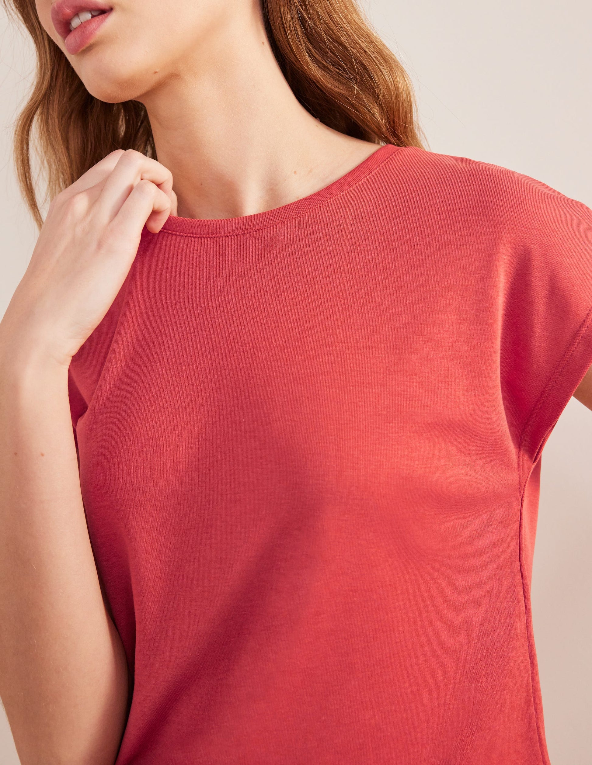 T-shirt sans coutures-Tomate-2