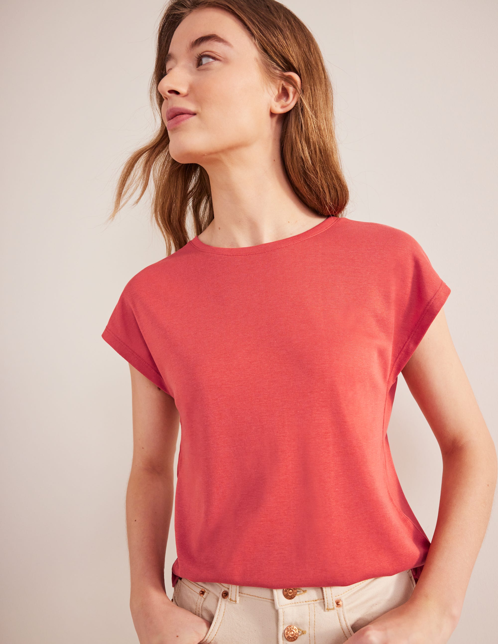 T-shirt sans coutures-Tomate - Image 4