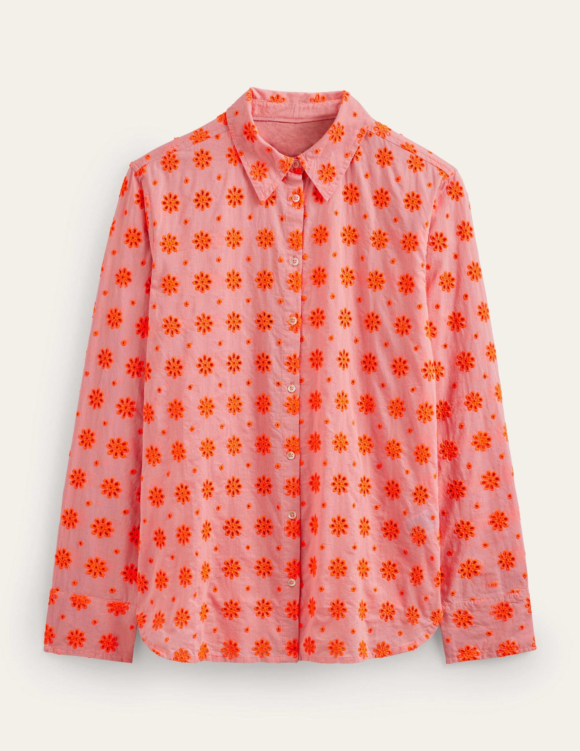 Nouvelle chemise décontractée en coton-Punch pastèque-5