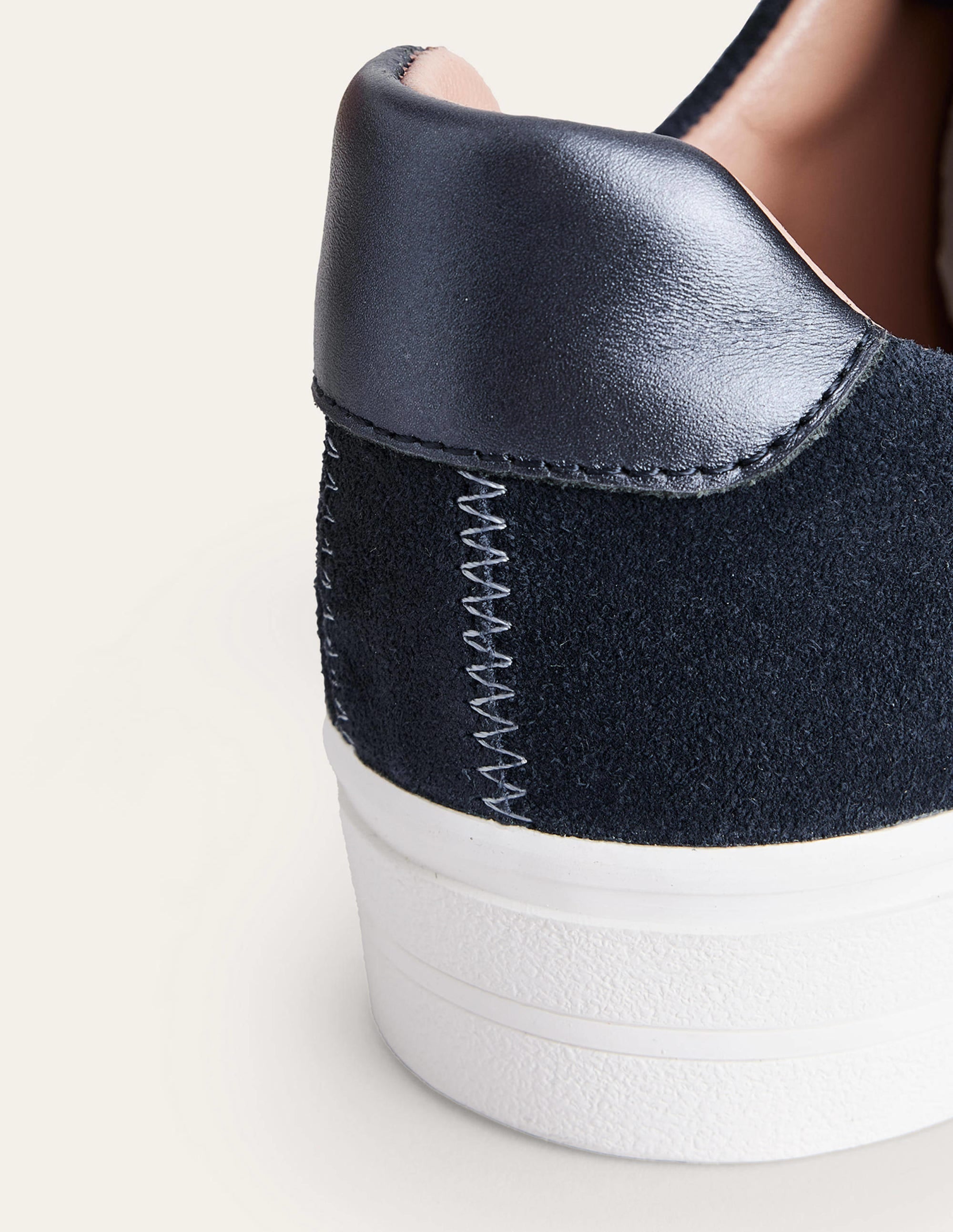 Plateau-Sneaker-Navy Veloursleder - Image 4