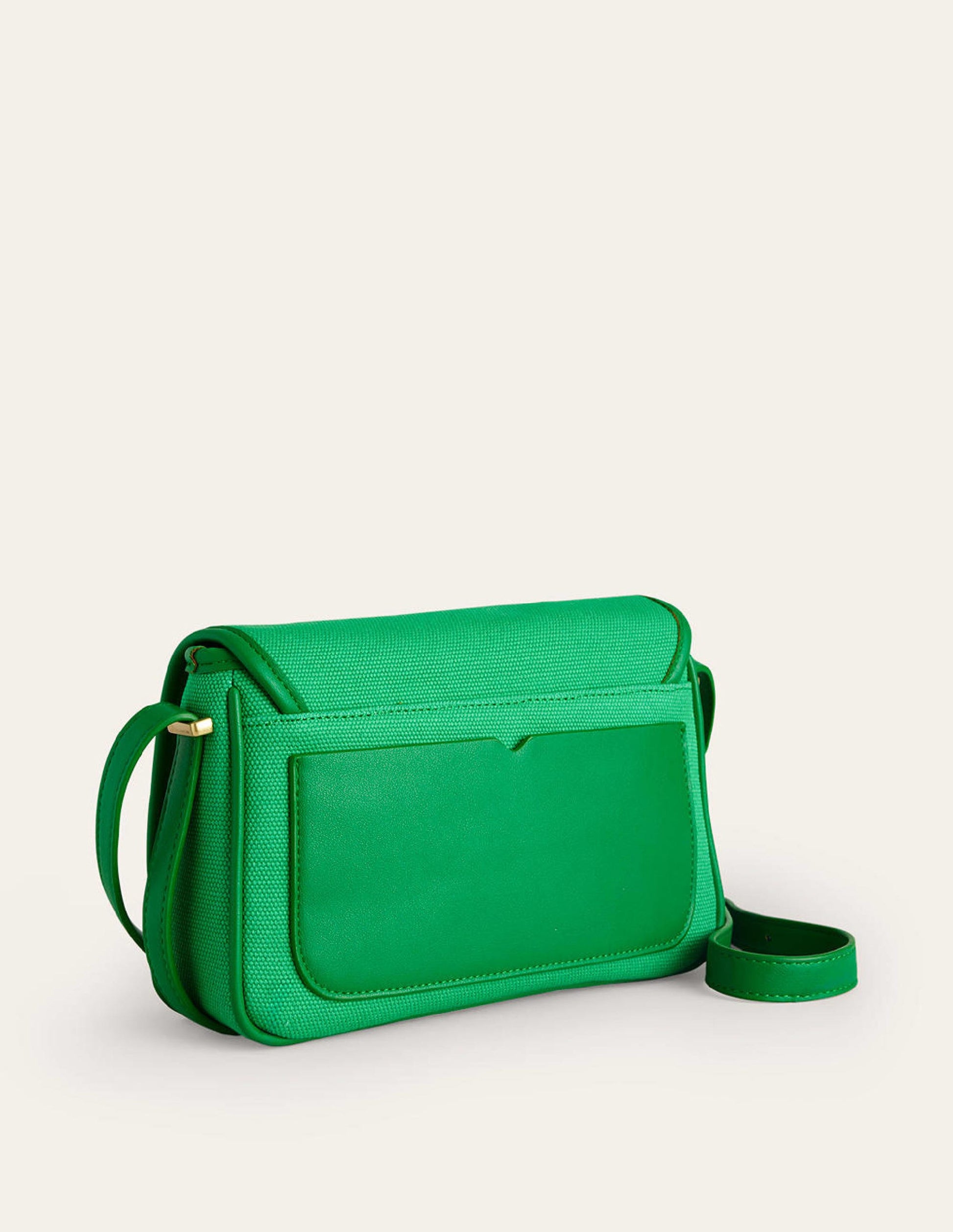 Structured Cross-Body Bag-Pigment Green-3