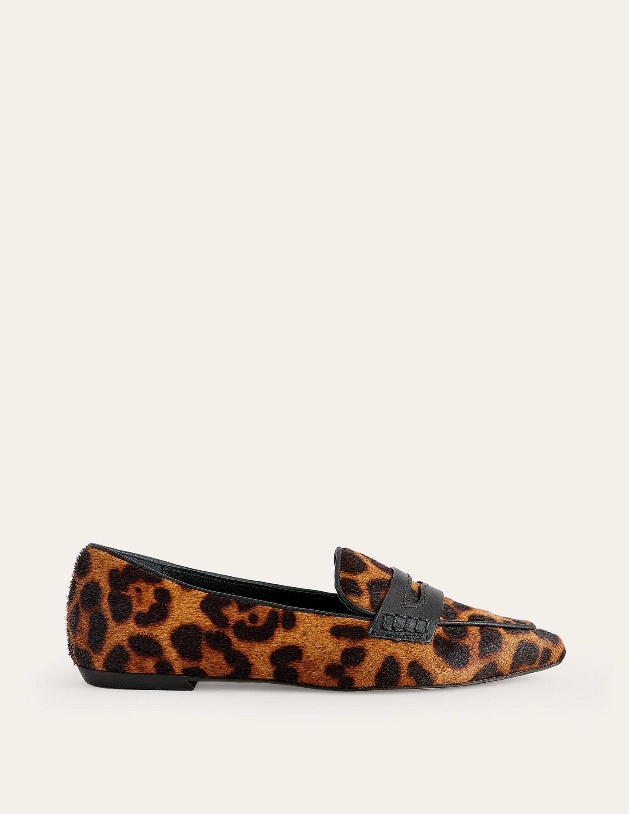 Mocassins à bout pointu-Léopard classique - Image 2