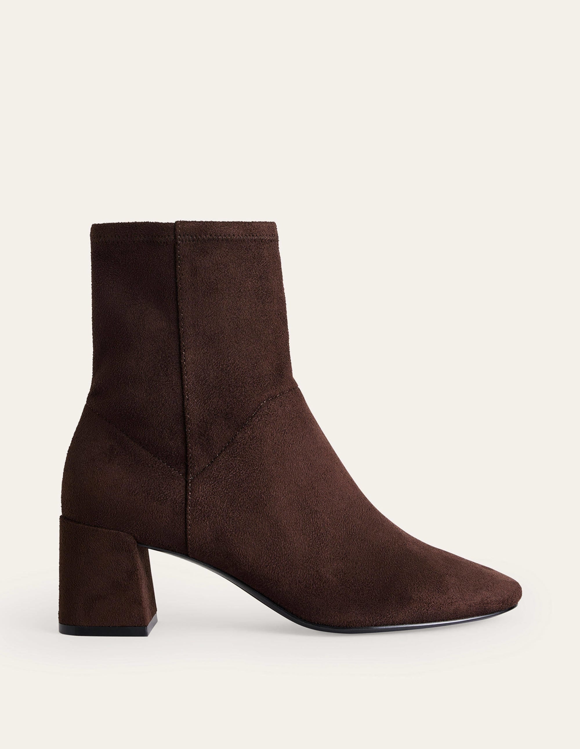 Bottines stretch-Chocolat - Image 2