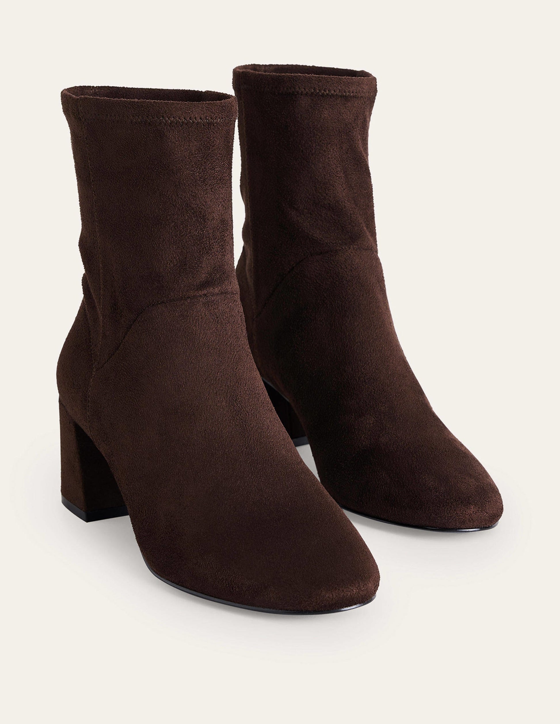 Bottines stretch-Chocolat-3