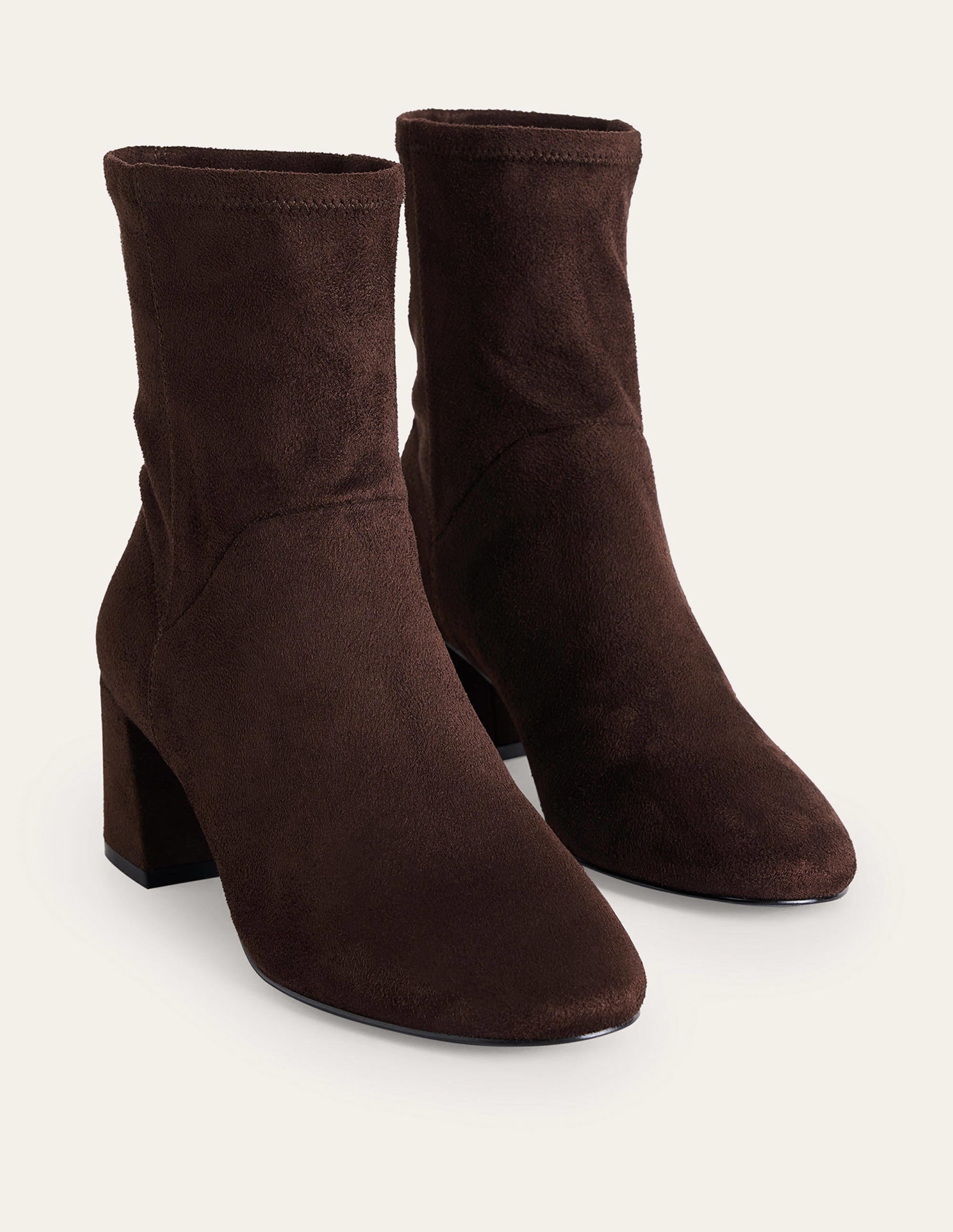 Bottines stretch-Chocolat - Image 3