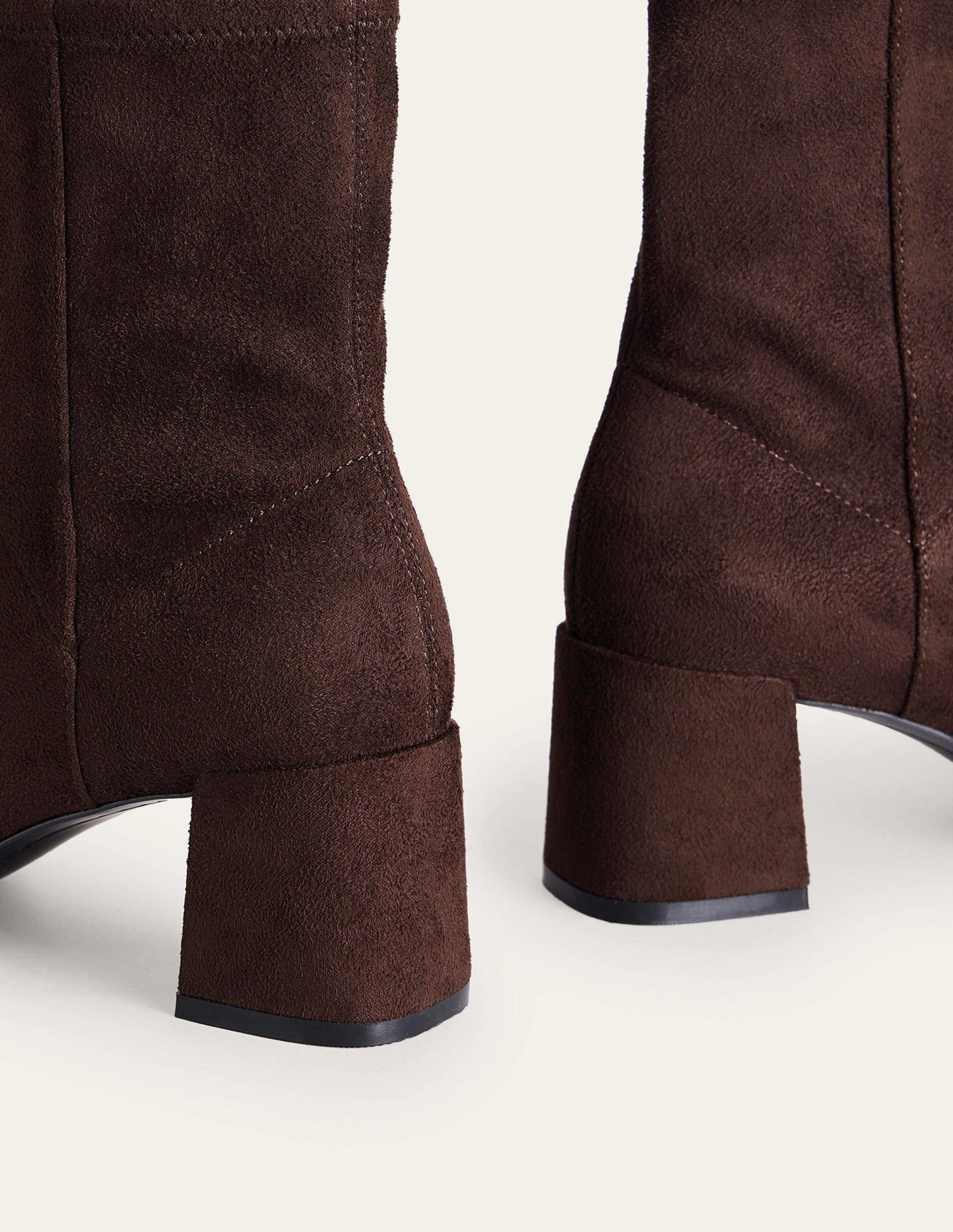 Bottines stretch-Chocolat-4