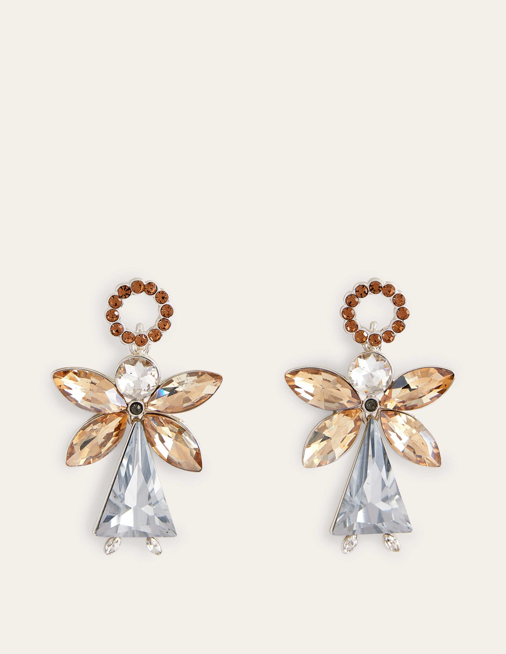 Boucles d'oreilles festives ornementées-Ange - Image 2