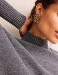 Andrea Jewel-Cluster Earrings-Gold