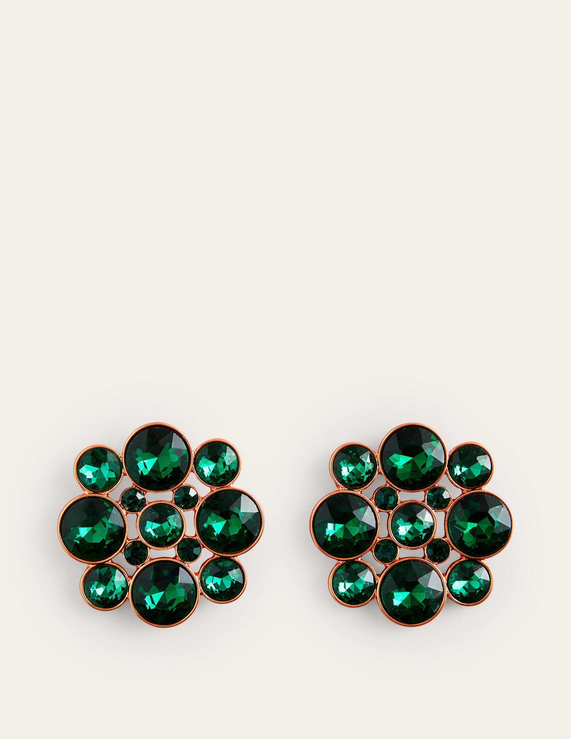 Andrea Edelstein-Cluster-Ohrringe-Grün-2