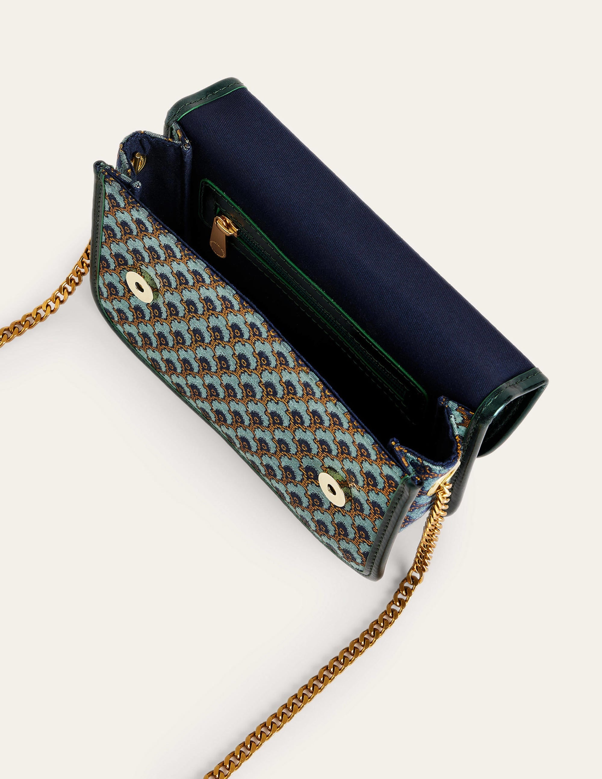 Sac à bandoulière et détail mors-Jacquard - Image 4