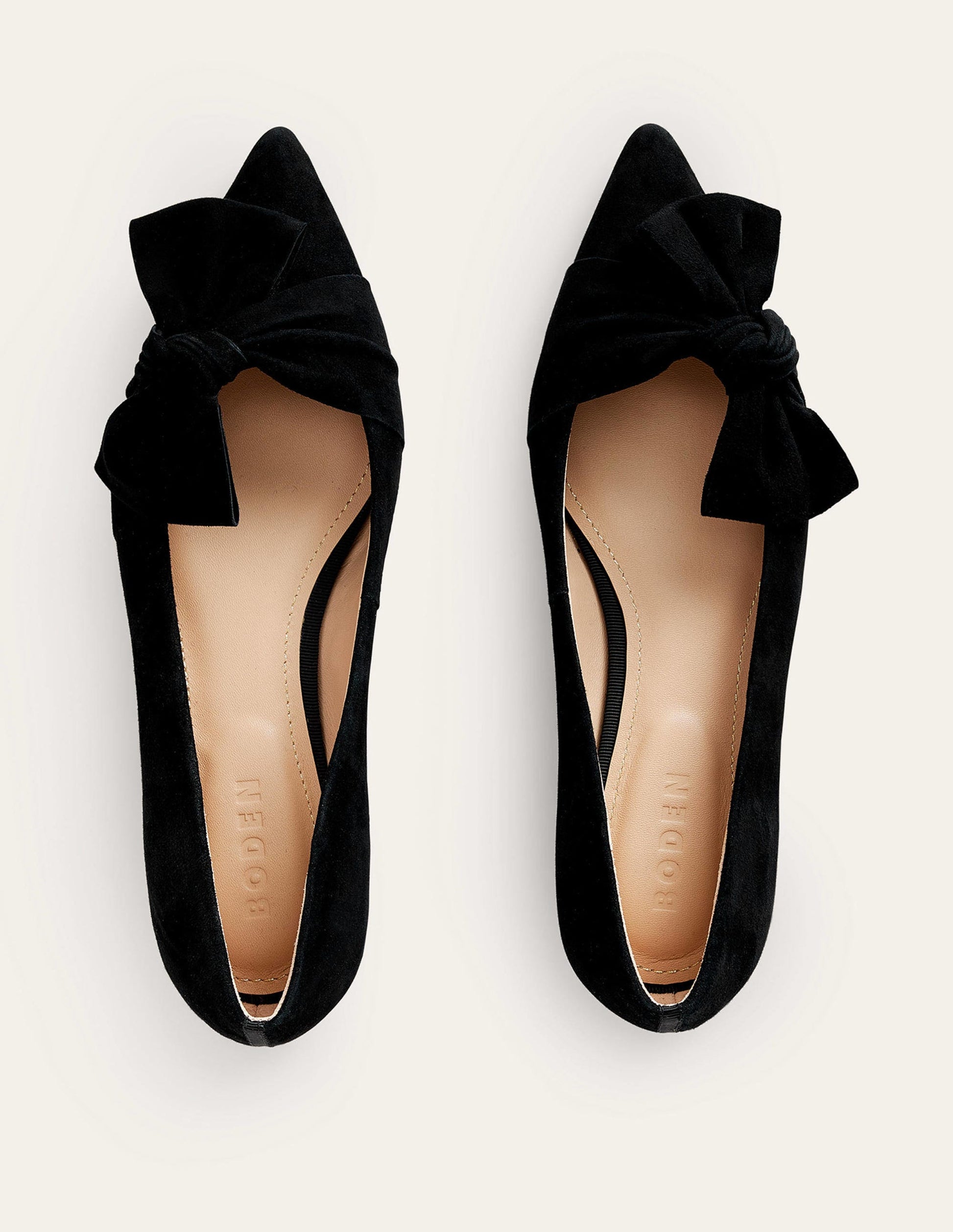 Ballerinas mit Schleife-Schwarz-5