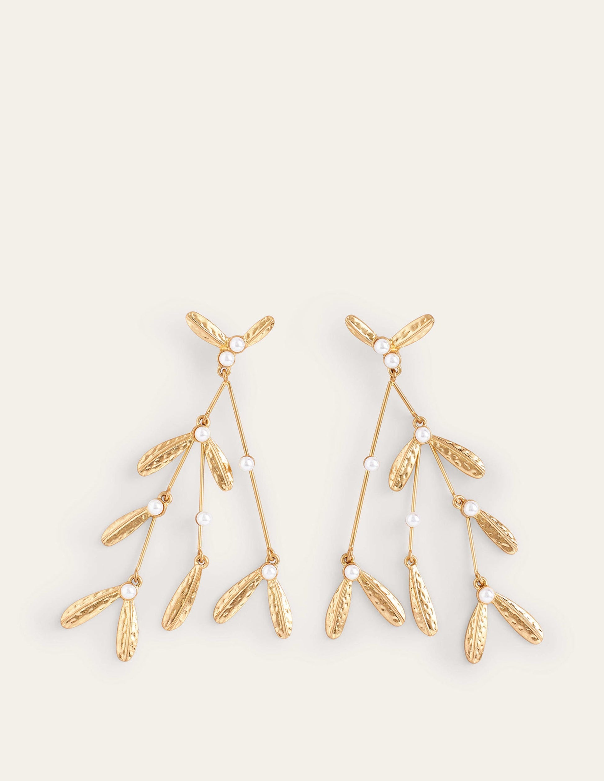Boucles d'oreilles festives-Gui-2