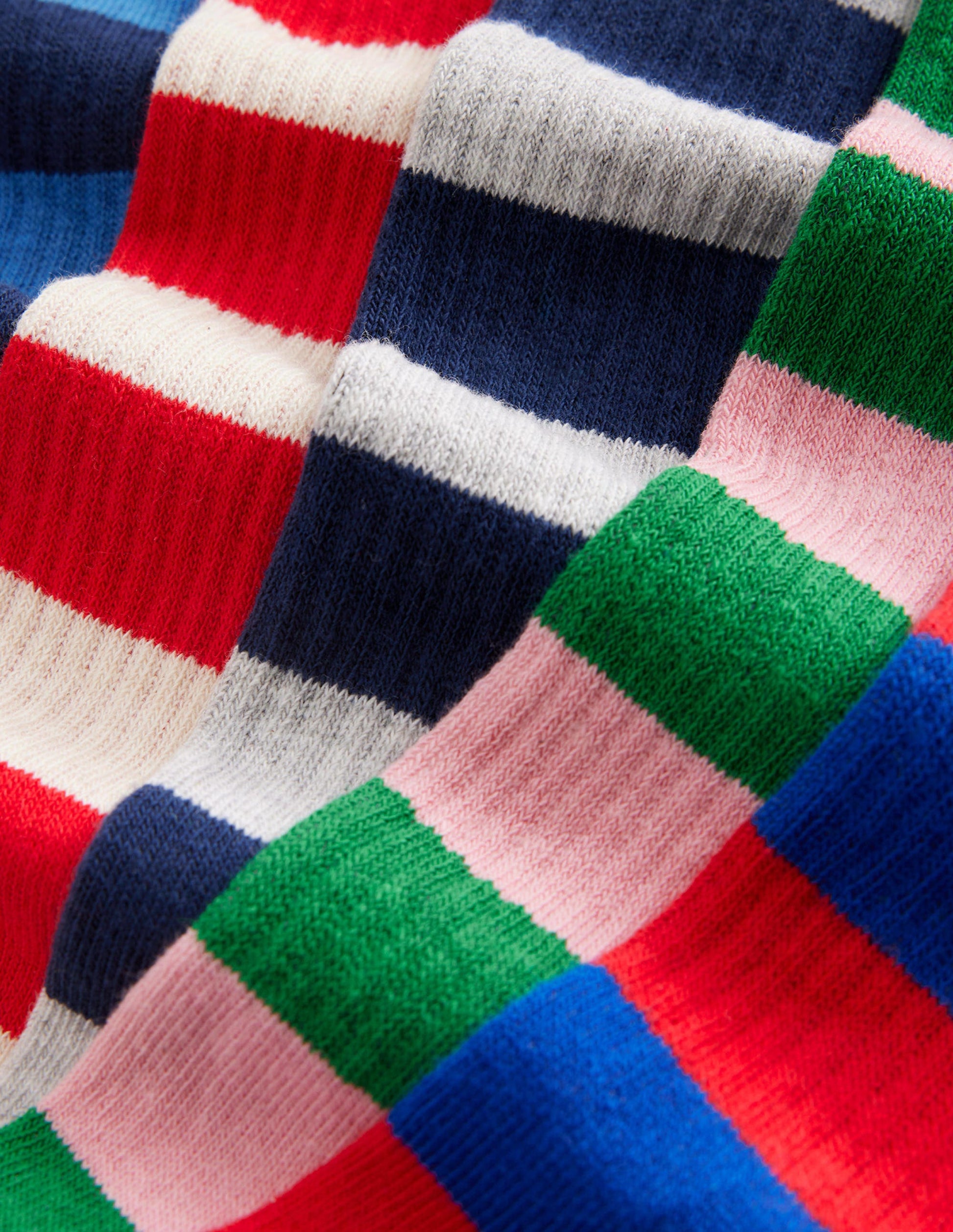 Stiefelsocken im 5er-Pack-Bunt Gestreift-2