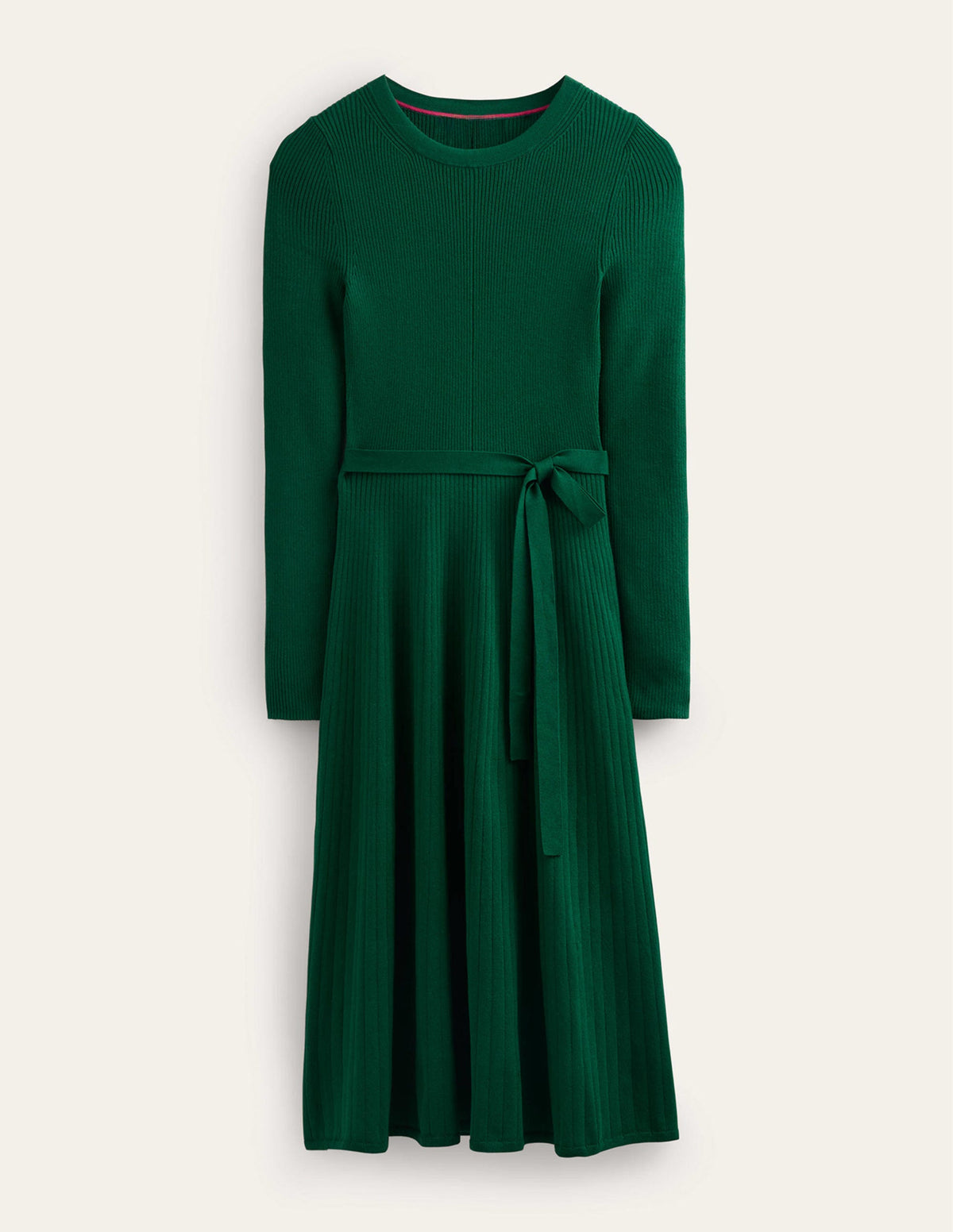 Lola Strick-Midikleid-Smaragdgrün-7