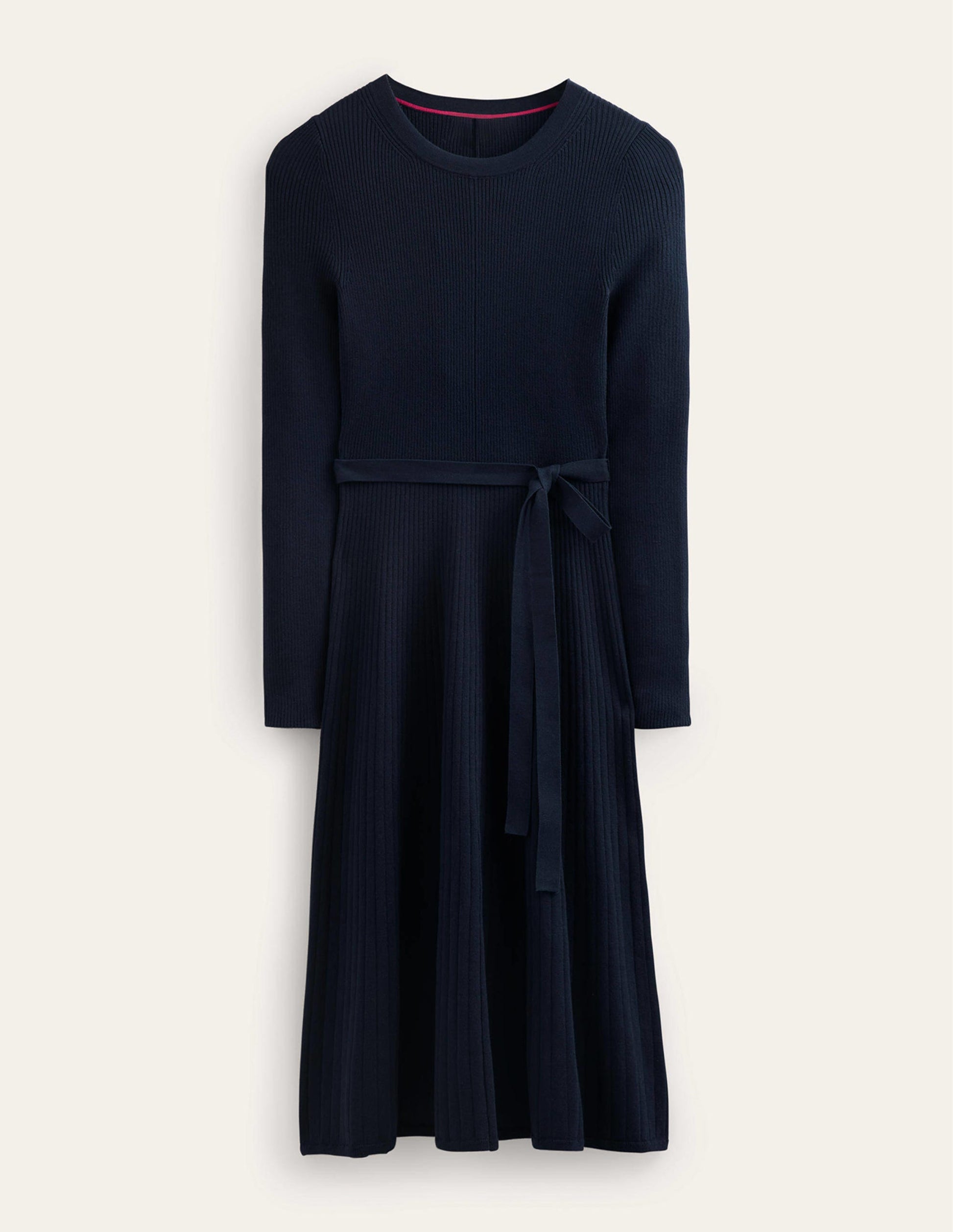Lola Strick-Midikleid-Marineblau-9