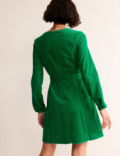 Harriet Cordkleid-Veridiangrün