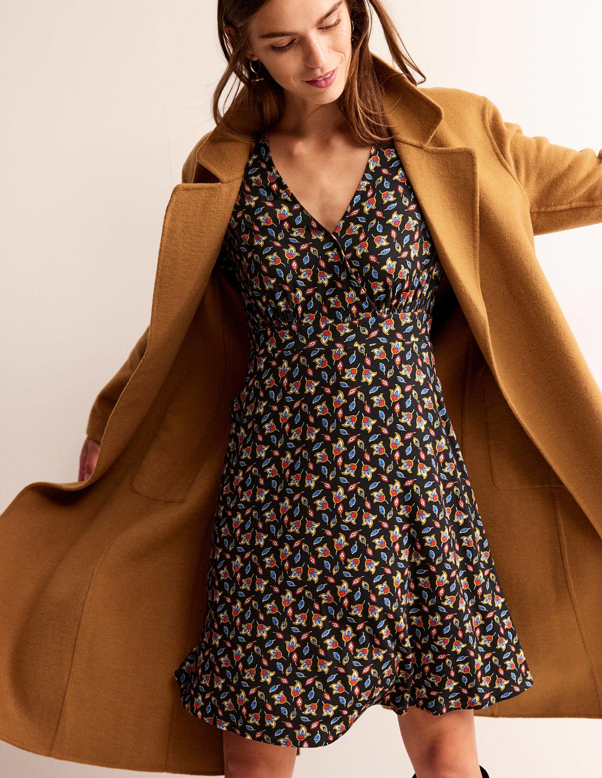 Willow Jersey Dress-Multi, Tulip Bud-1