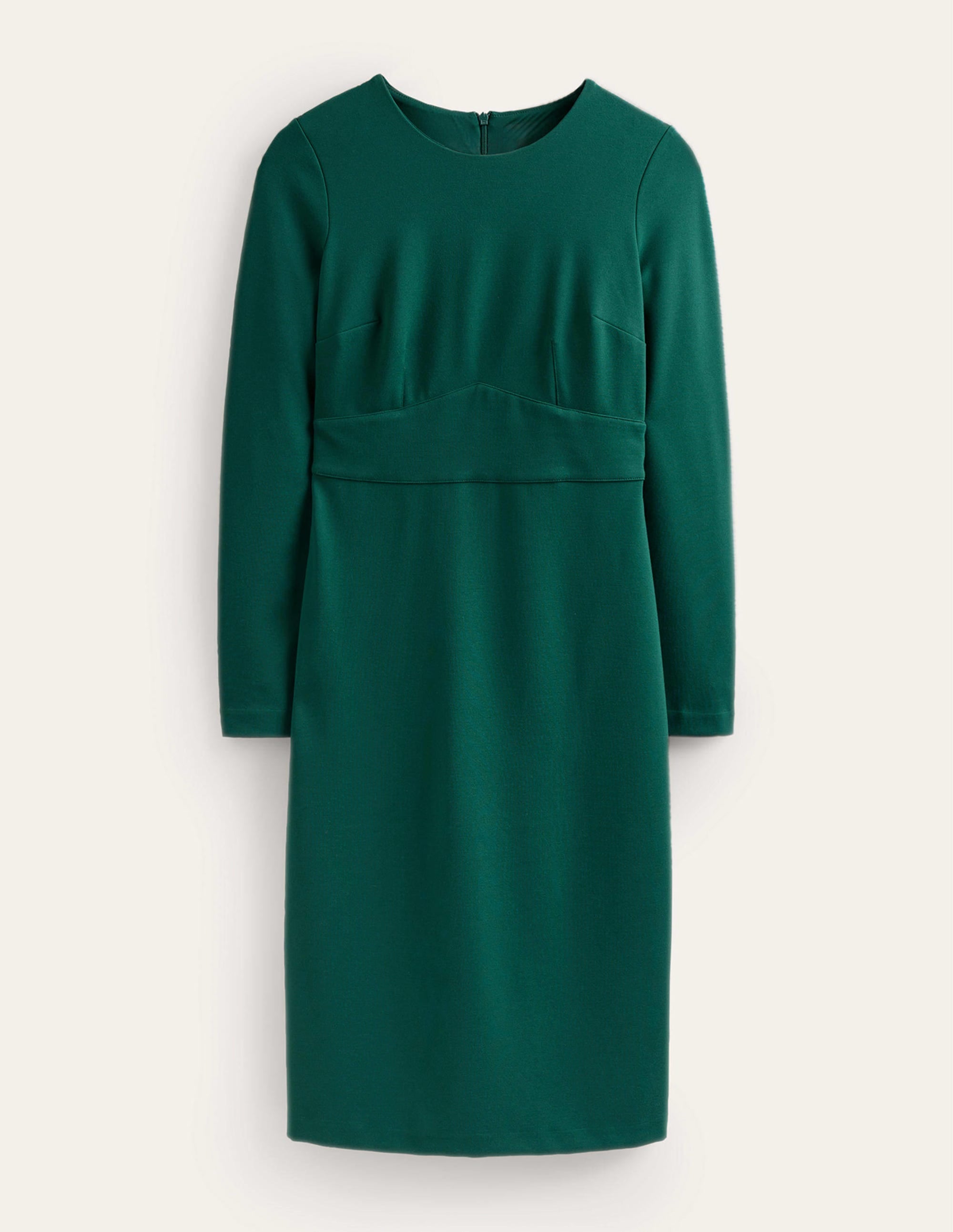 Robe midi Nadia en jersey-Émeraude nocturne - Image 6