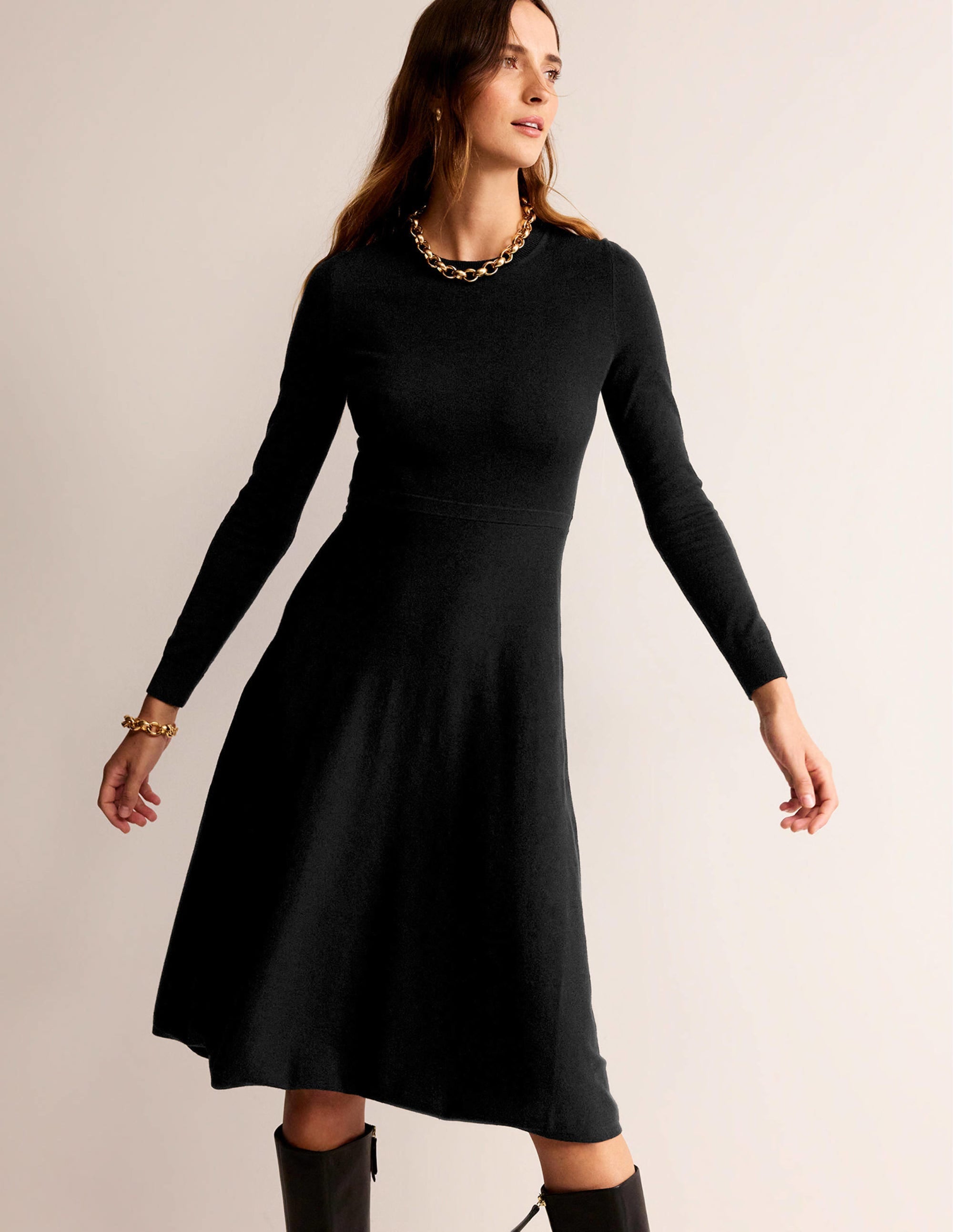 Maria Strick-Midikleid-Schwarz - Image 4
