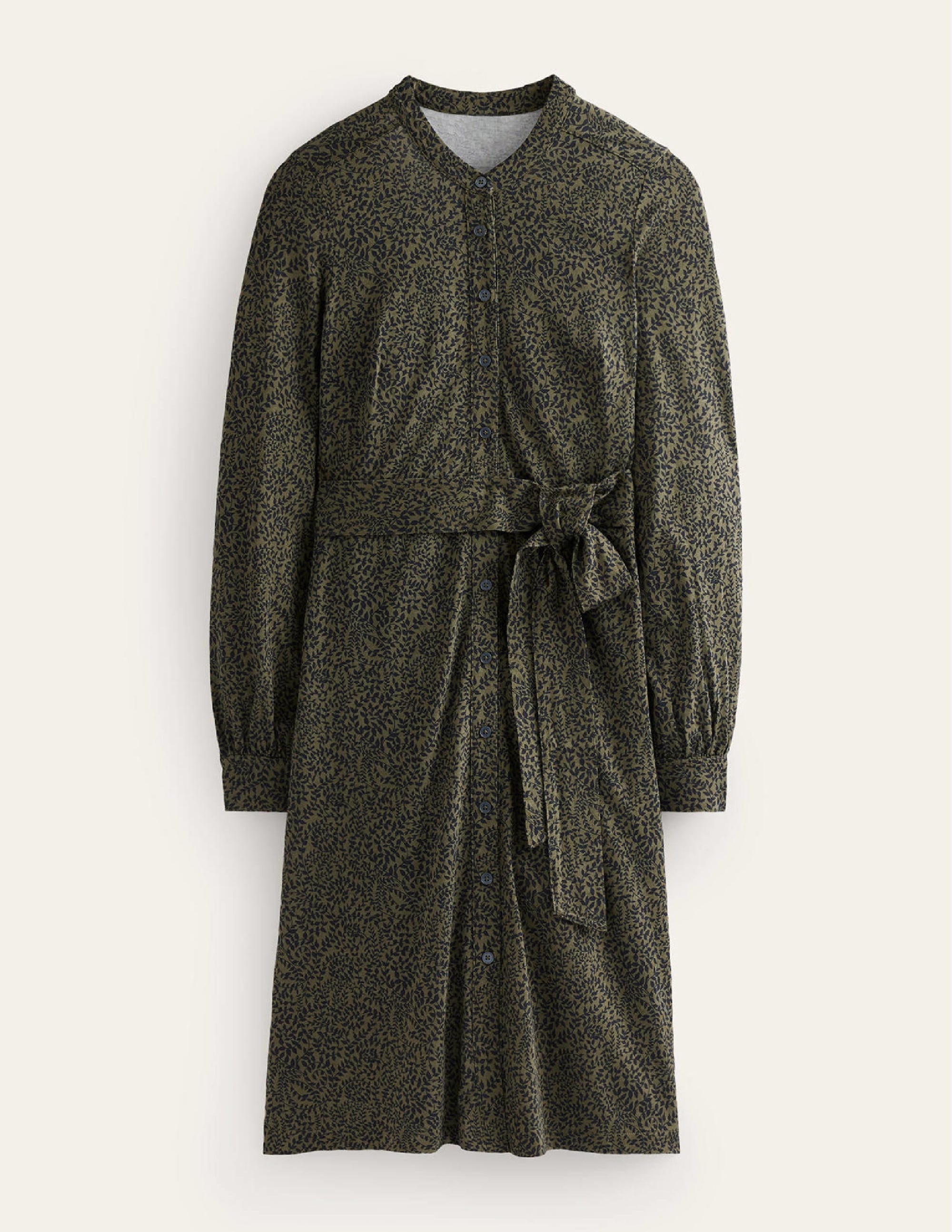 Robe-chemise Julia en jersey-Épicéa, motif Pome Sprig - Image 7