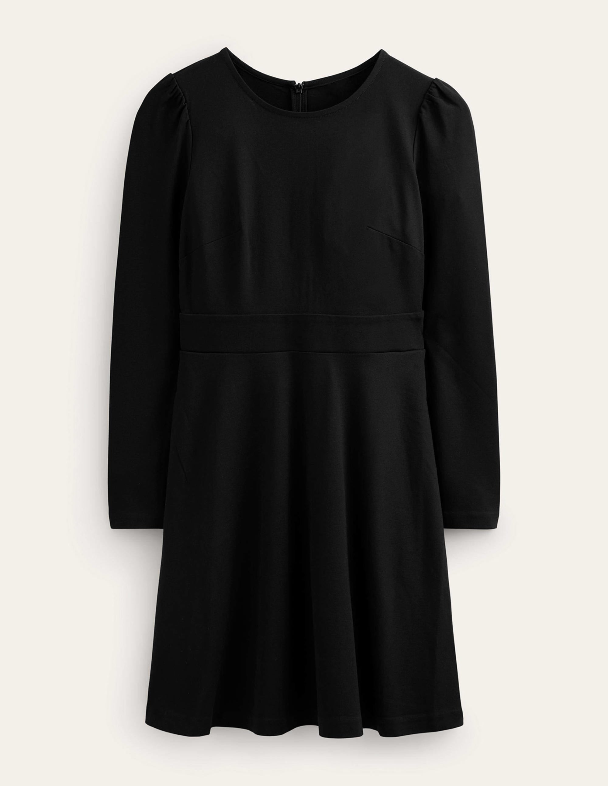Sabrina Ponte Dress-Black - Image 5