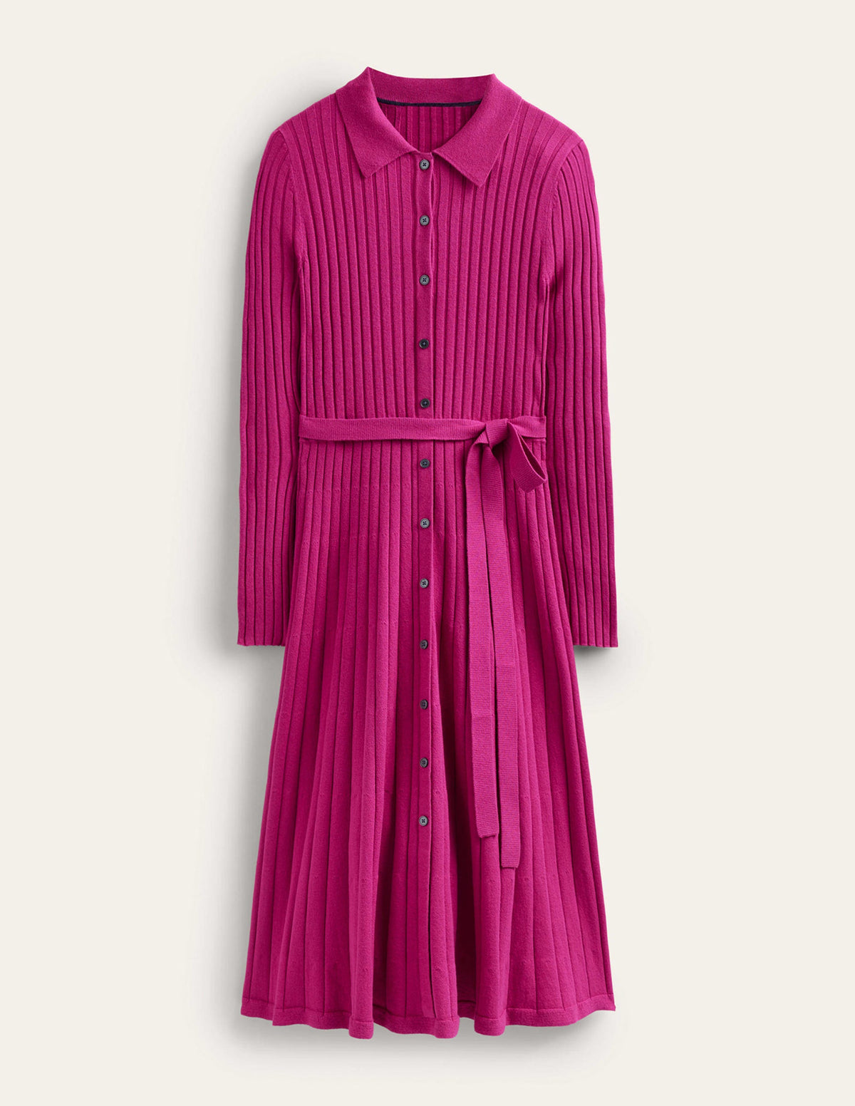 Rachel Strick-Hemdkleid-Pflaumenfarben - Image 6