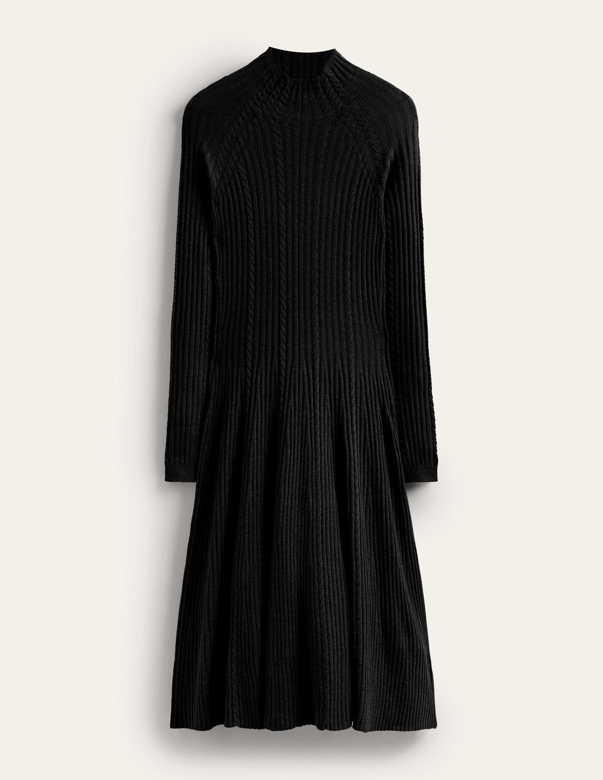 Robe Tessa en maille-Noir - Image 5