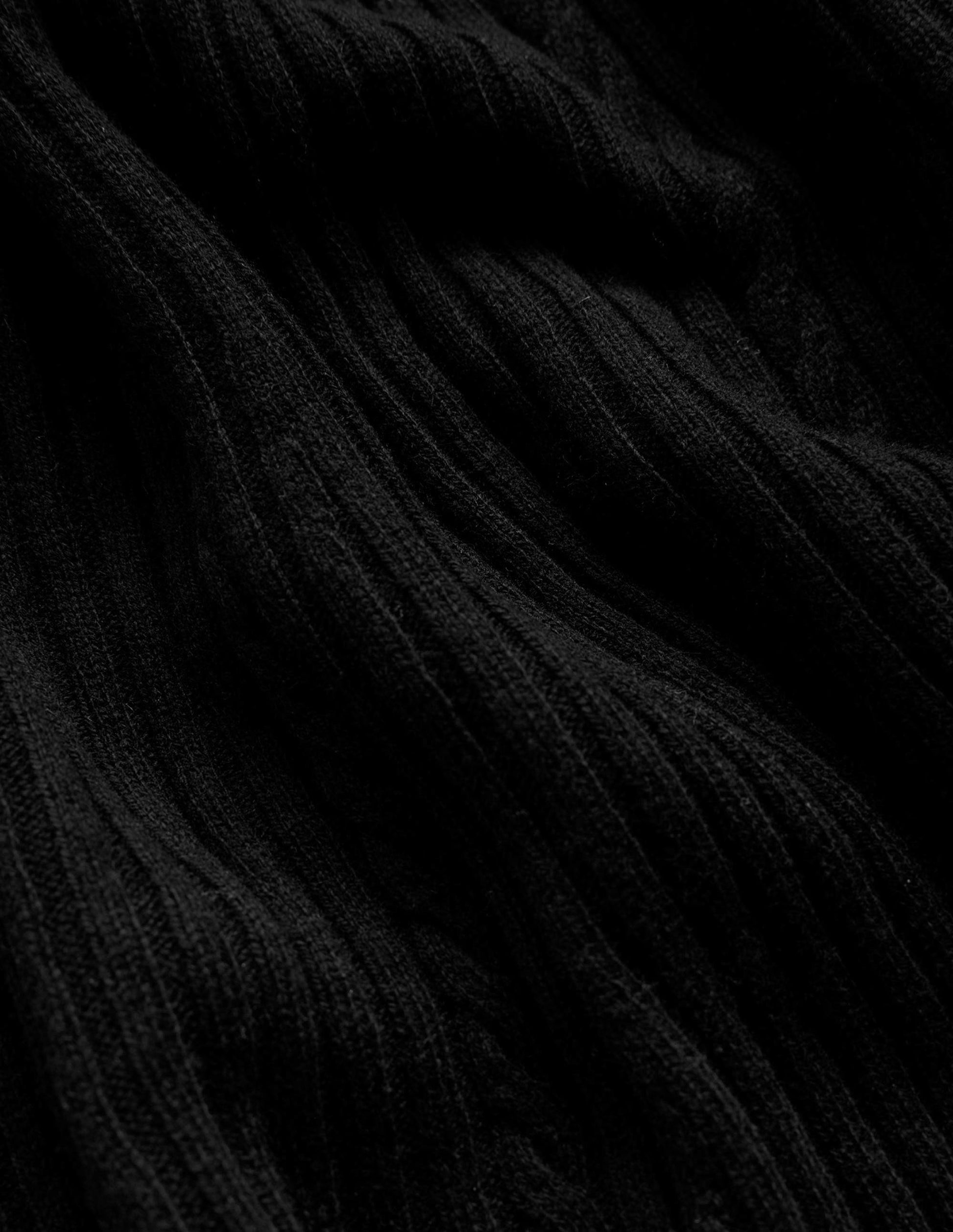 Robe Tessa en maille-Noir-6