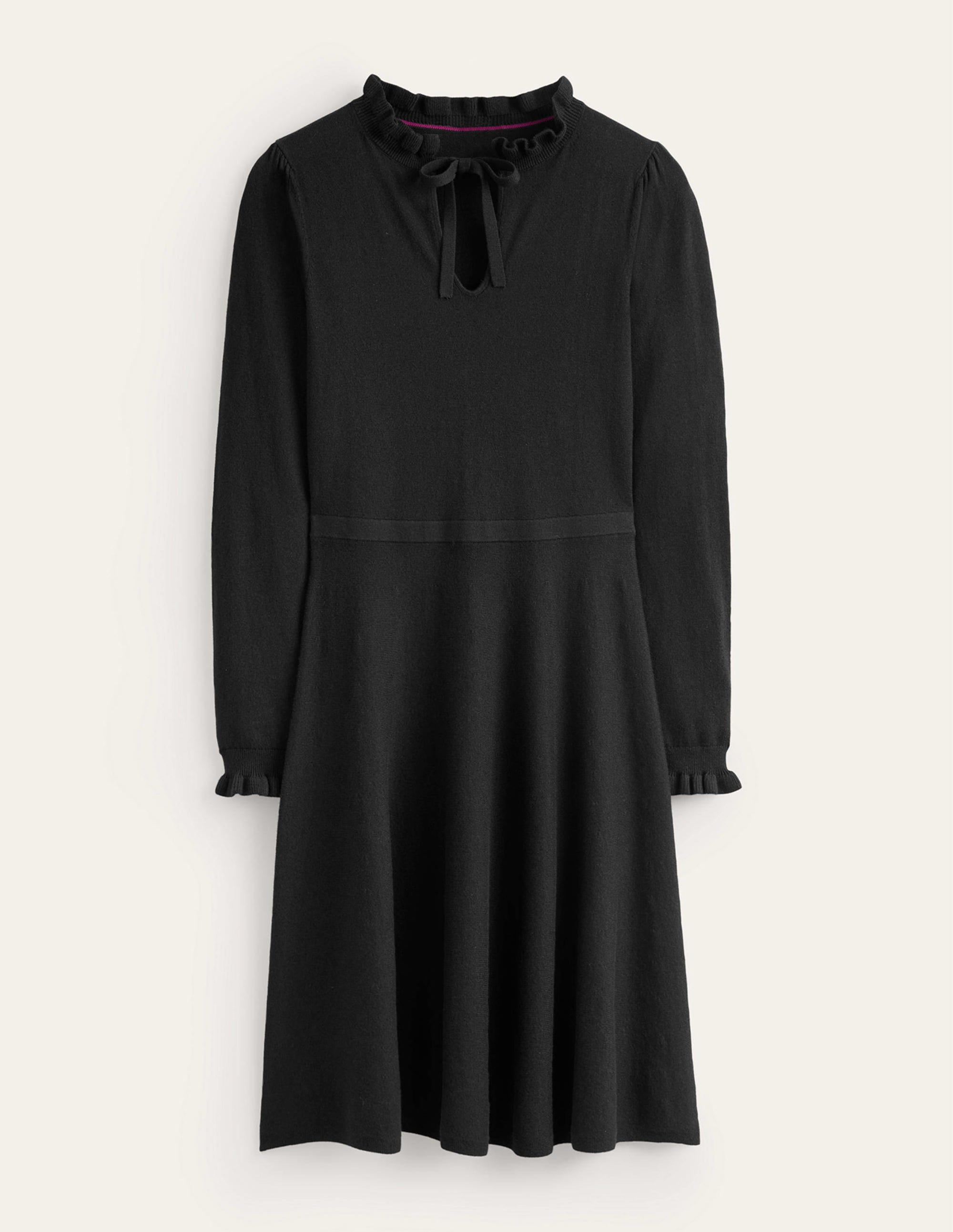 Robe volantée-Noir - Image 5
