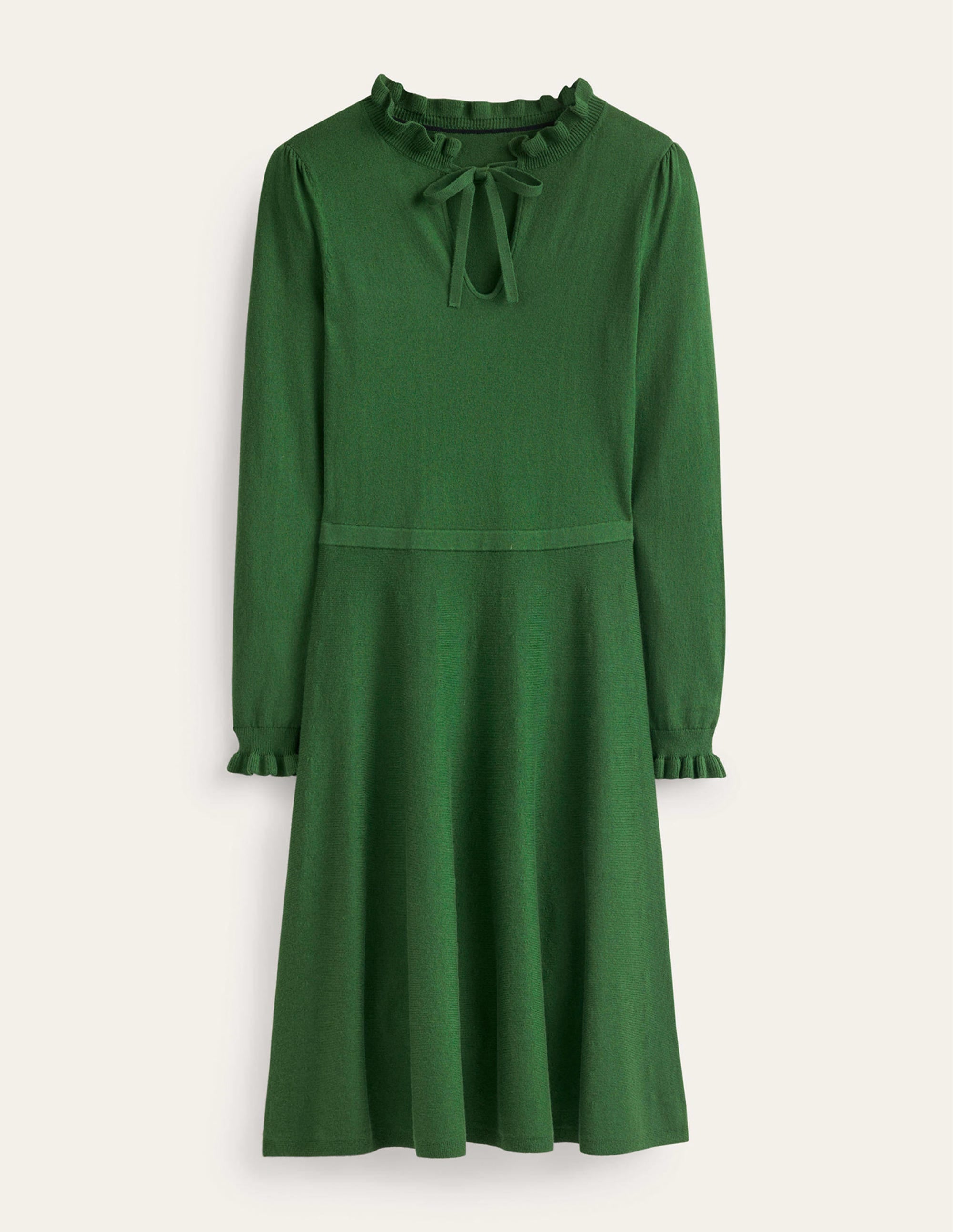 Robe volantée-Vert amazonien - Image 5