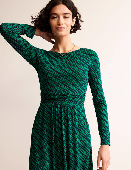 Abigail Jerseykleid-Veridiangrün, Geo-Fall