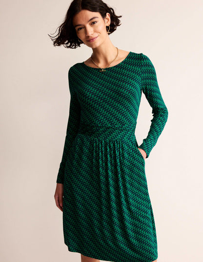 Abigail Jerseykleid-Veridiangrün, Geo-Fall-2